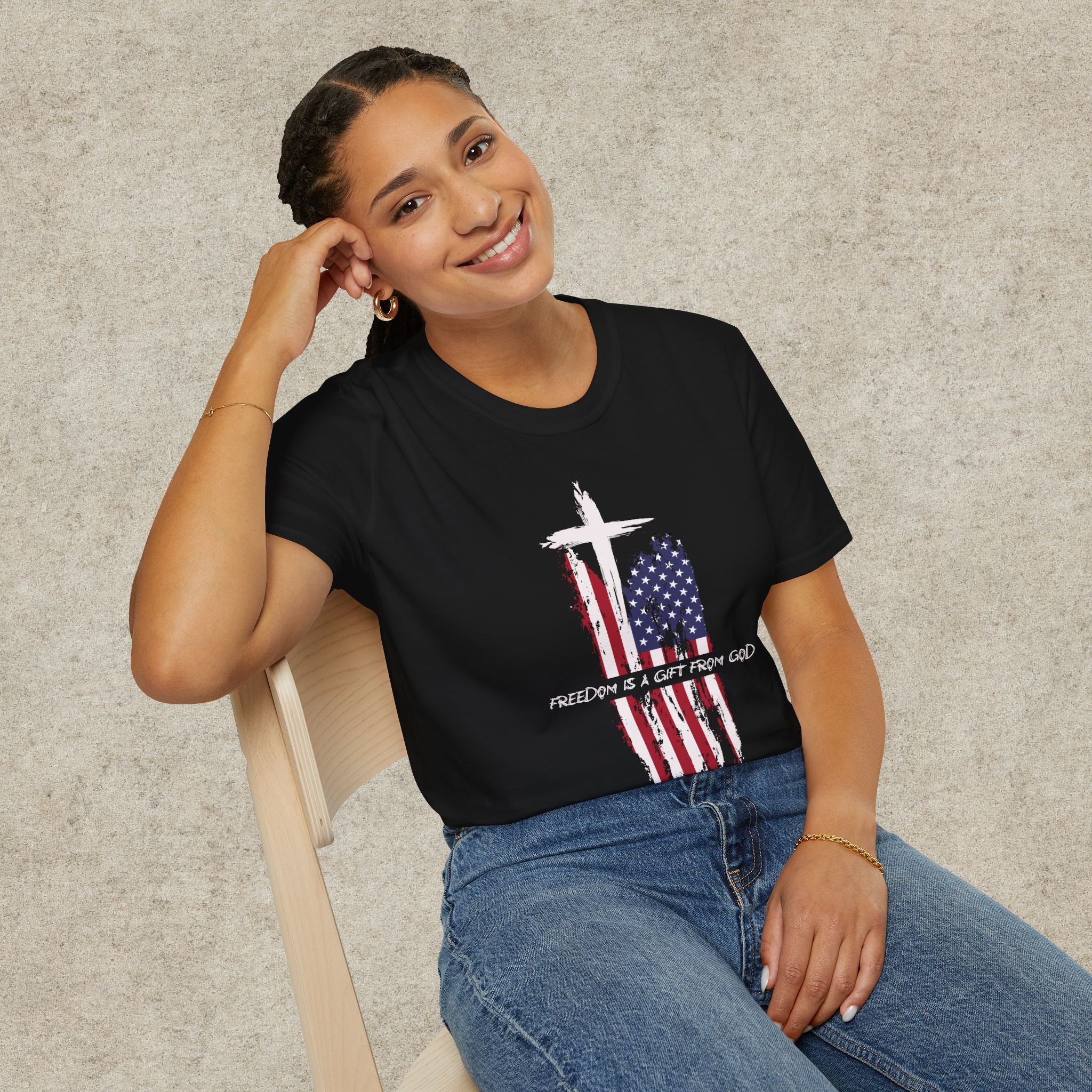 Freedom is a gift from God T-shirt