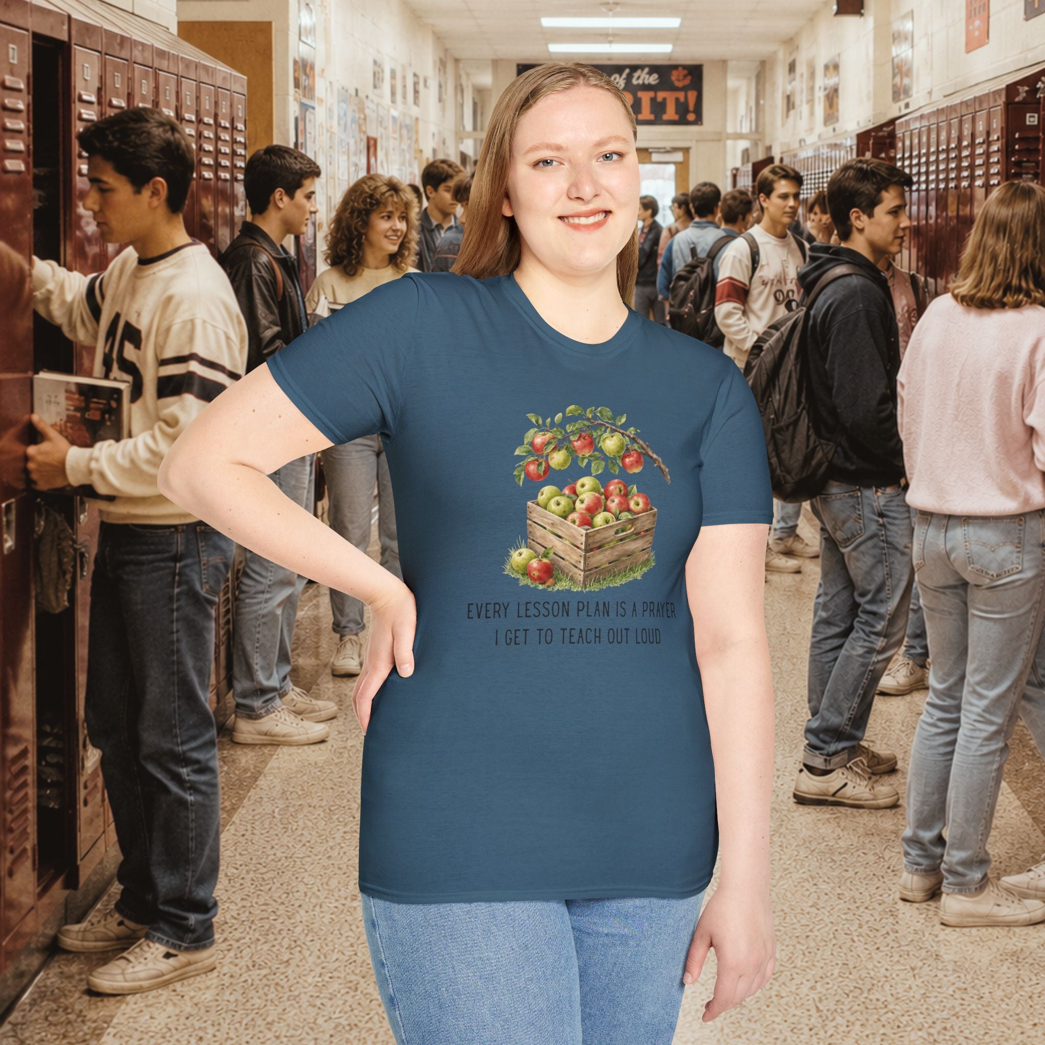 Every Lesson Plan Is a Prayer I Get to Teach Out Loud T-Shirt