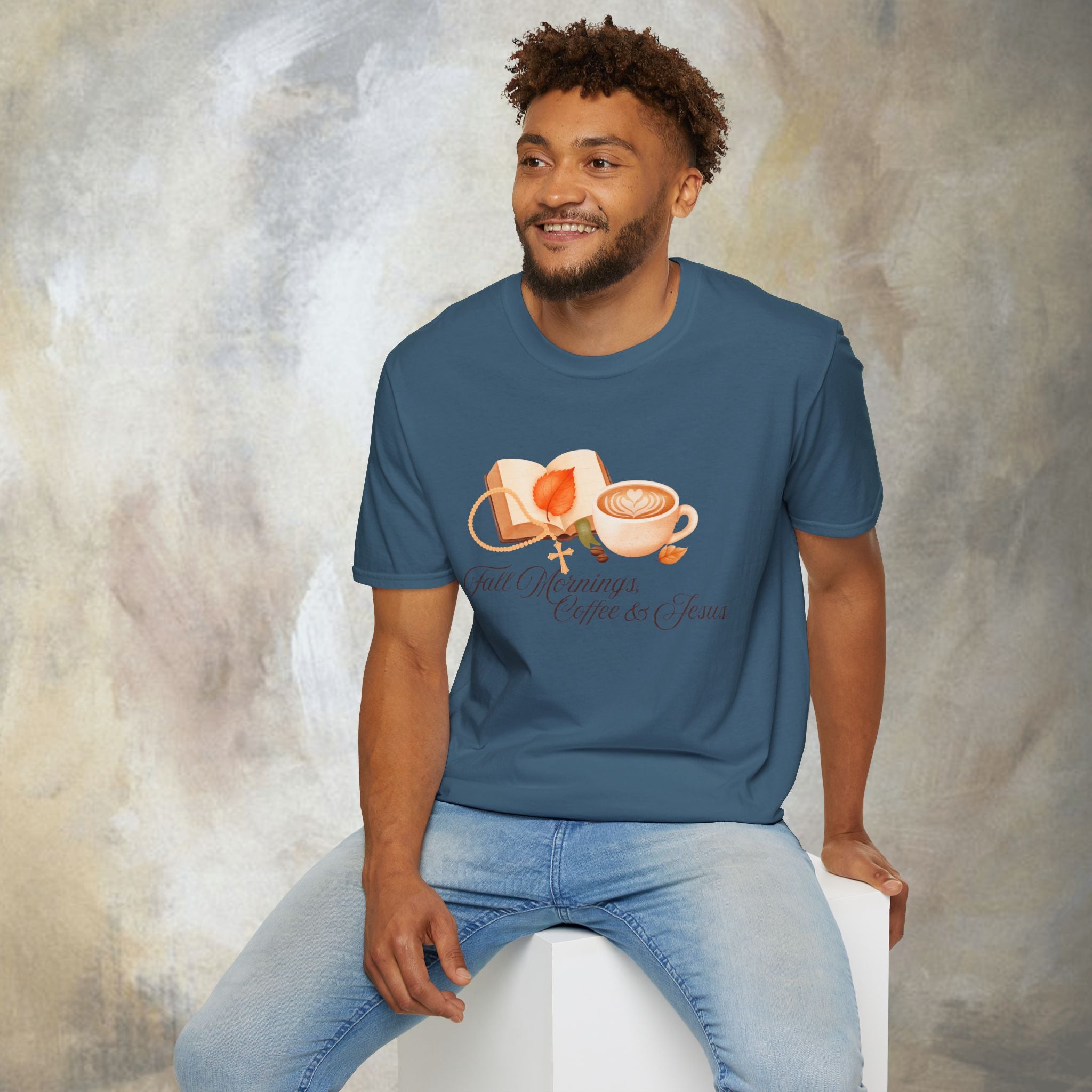Fall Mornings Coffee T-Shirt