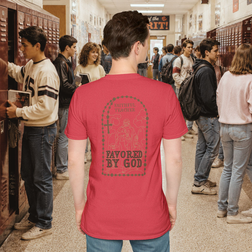 Faith Within T-Shirt — Inspirational Christian Script Tee