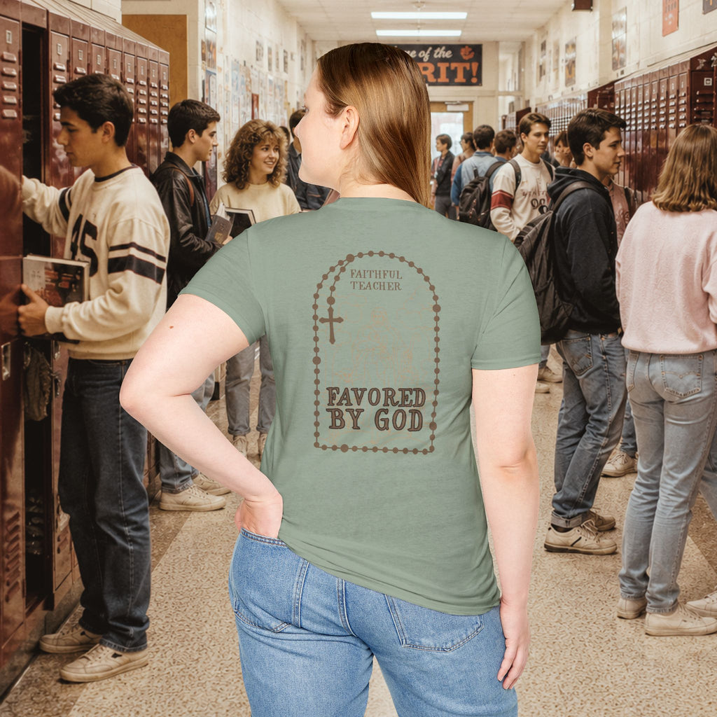 Faith Within T-Shirt — Inspirational Christian Script Tee