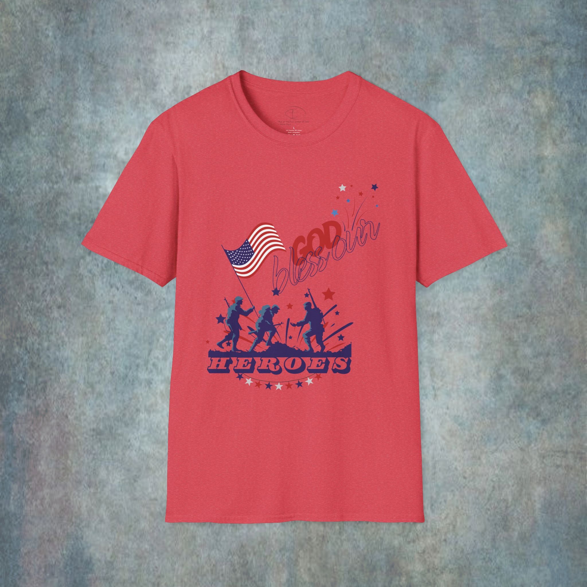 God Bless our heroes T-Shirt