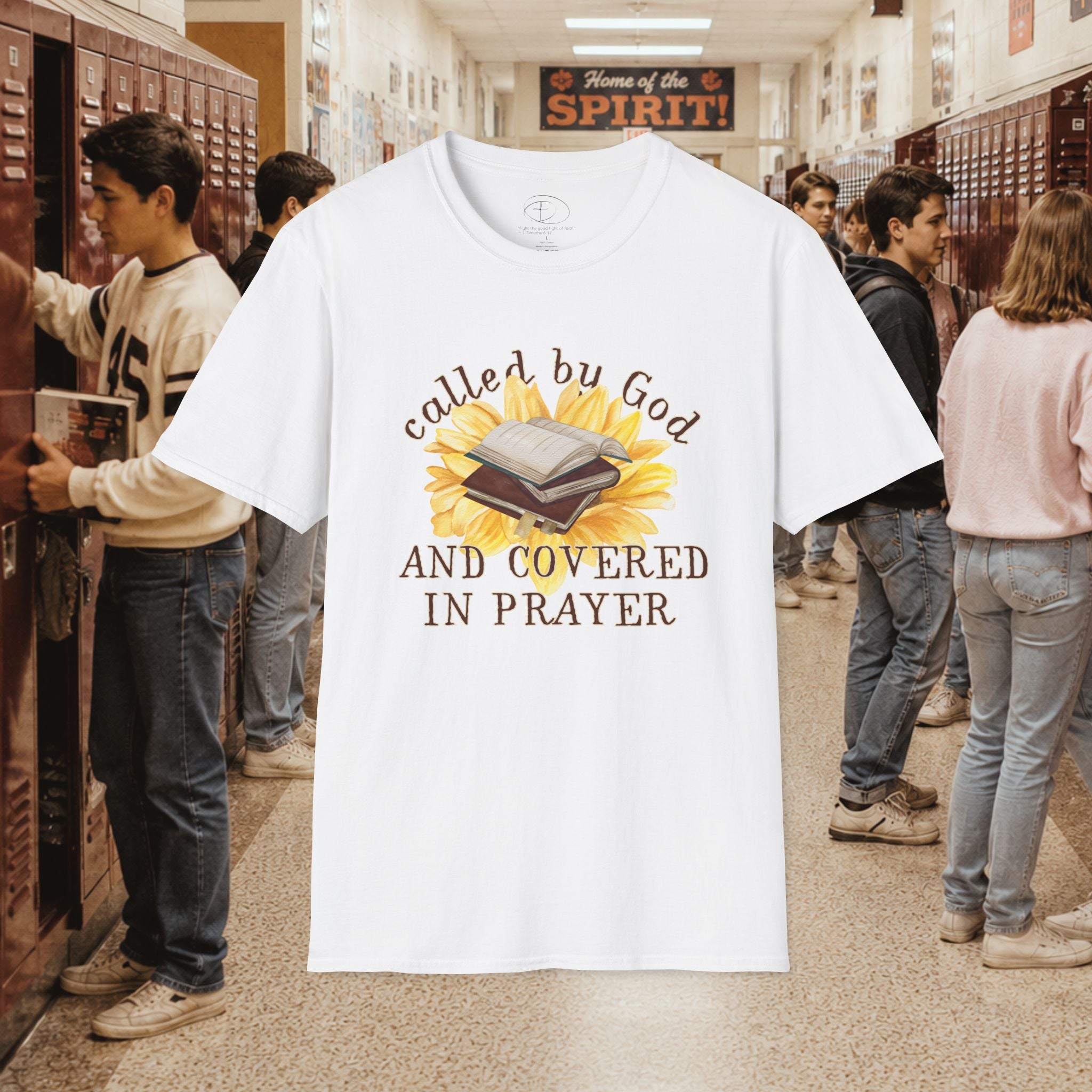 Called by God & Covered in Prayer T-Shirt