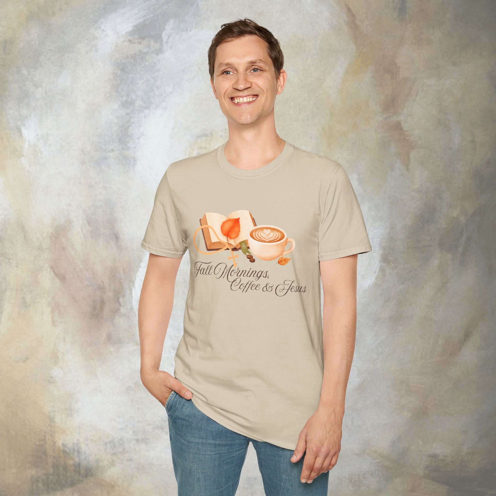 Fall Mornings Coffee T-Shirt
