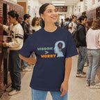 Wisdom Over Worry Oversized Boxy T-Shirt