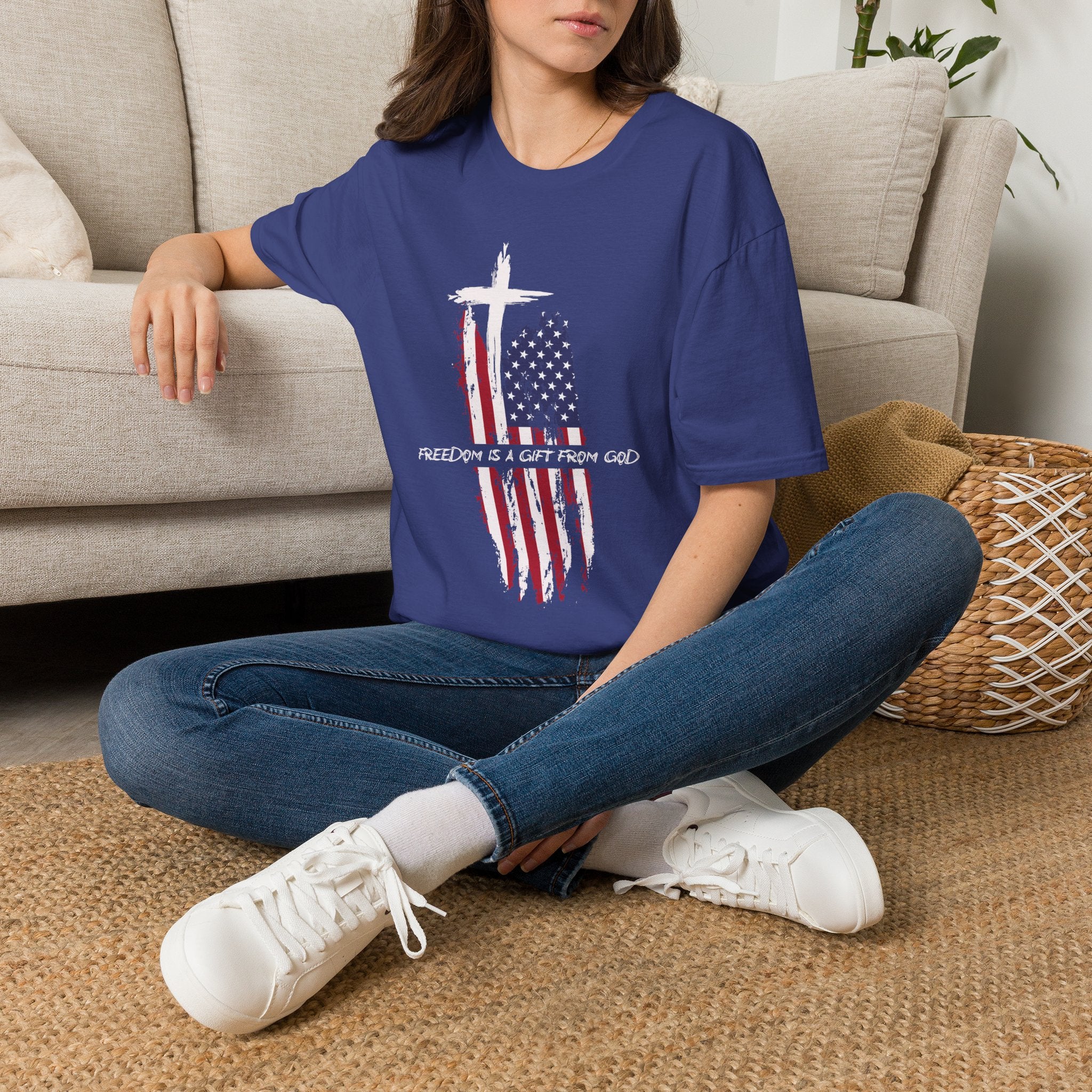 Freedom is a gift from God T-shirt