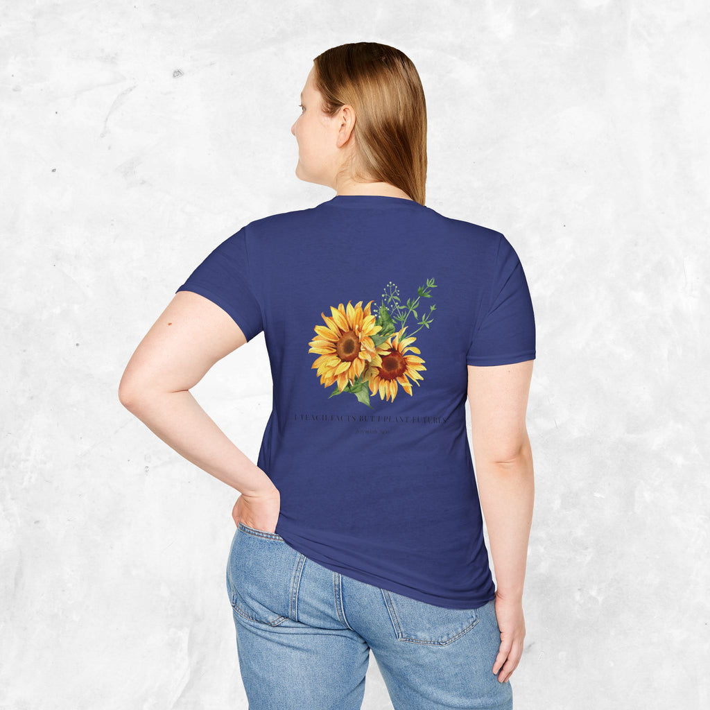 Jeremiah 29:11 T-shirt - Sunflower Back