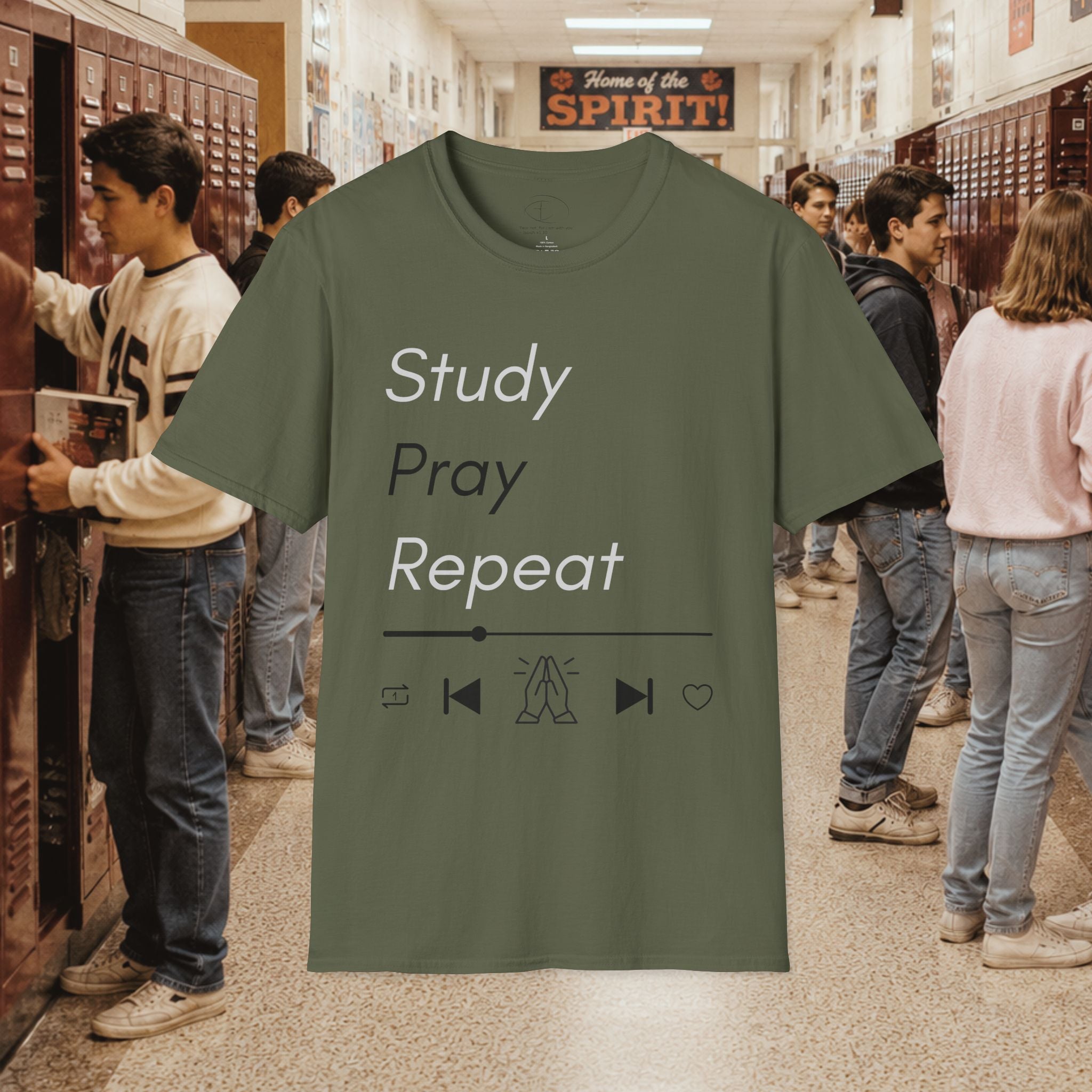 Study Pray Repeat T-Shirt