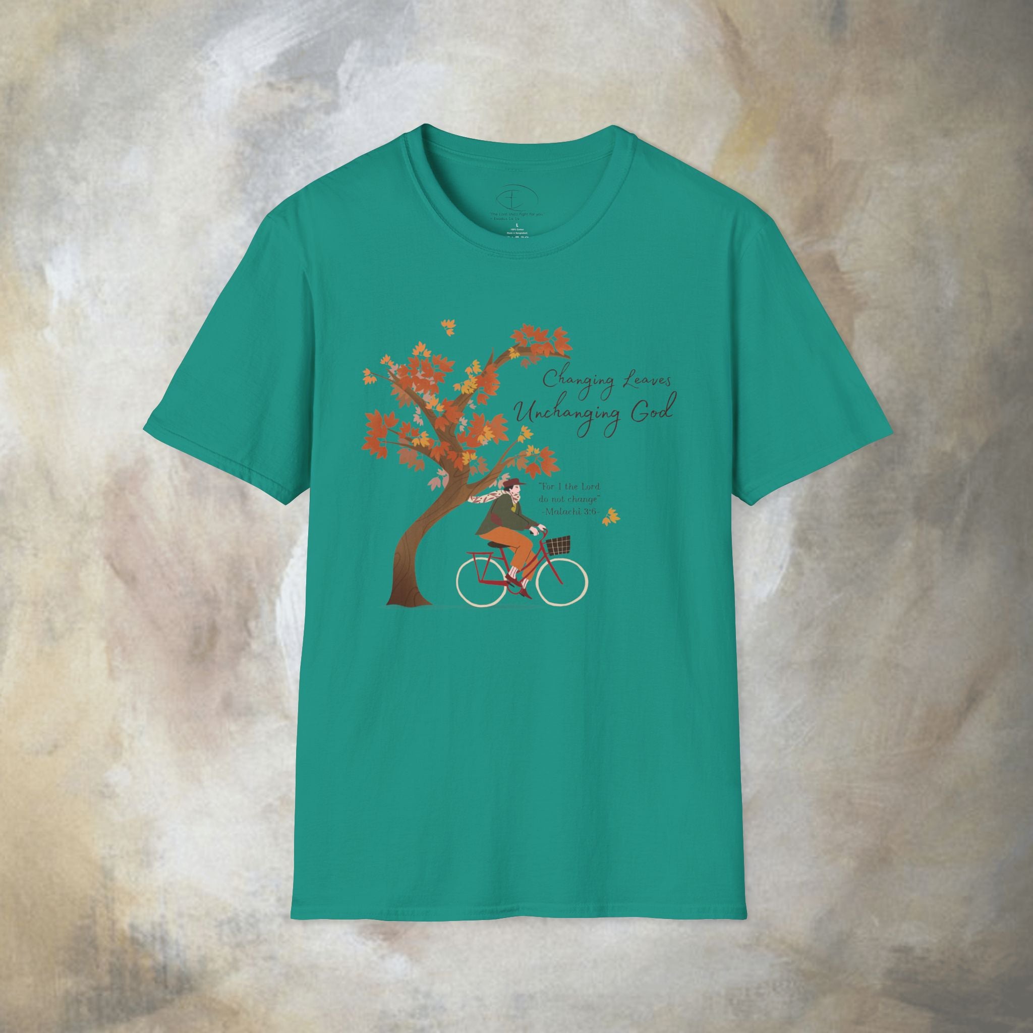 "Changing Leaves, Unchanging God" T-Shirt