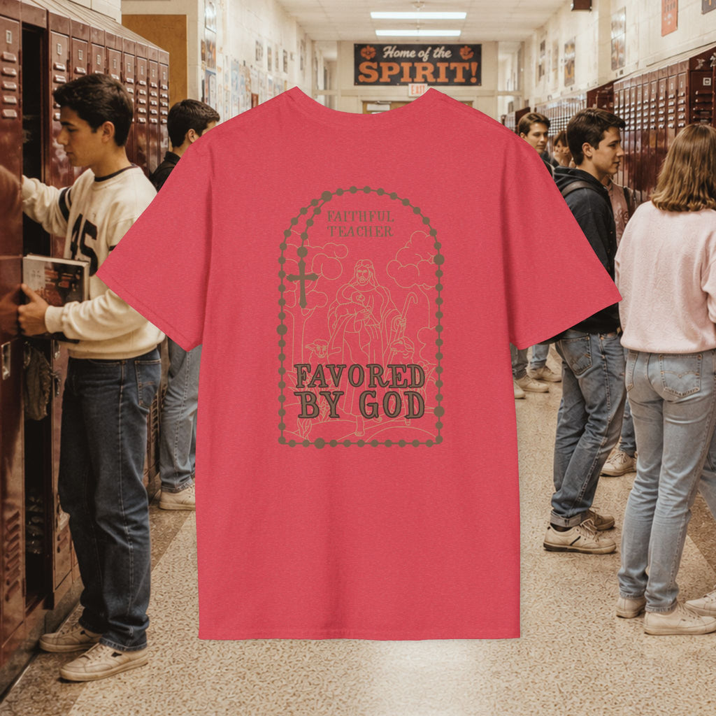 Faith Within T-Shirt — Inspirational Christian Script Tee