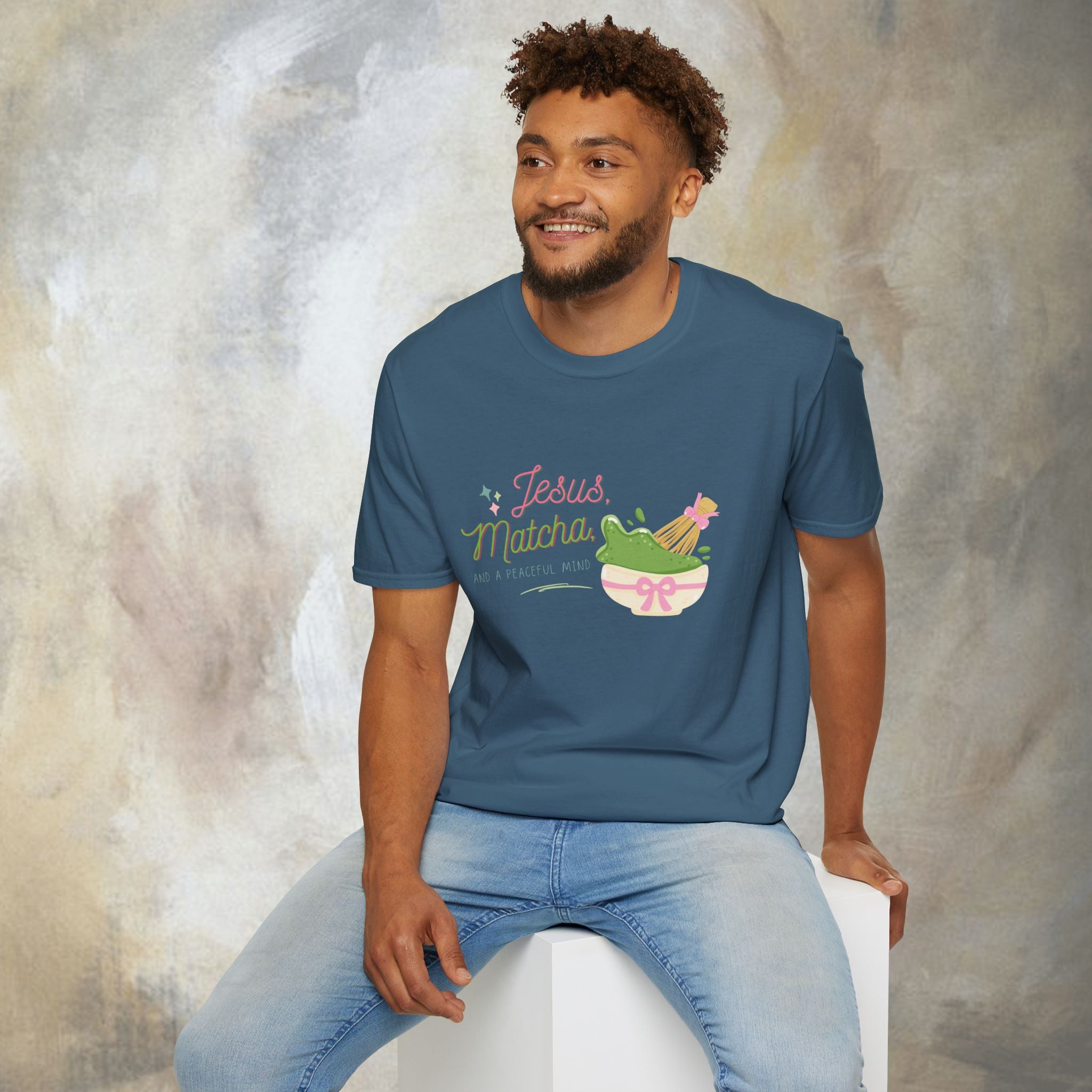 Jesus, Matcha and a peaceful mind T-shirt