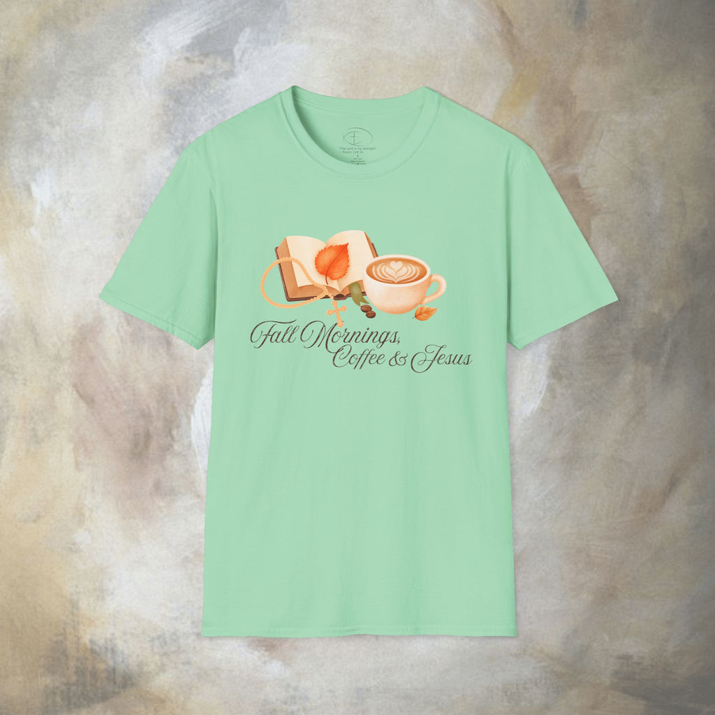 Fall Mornings Coffee T-Shirt