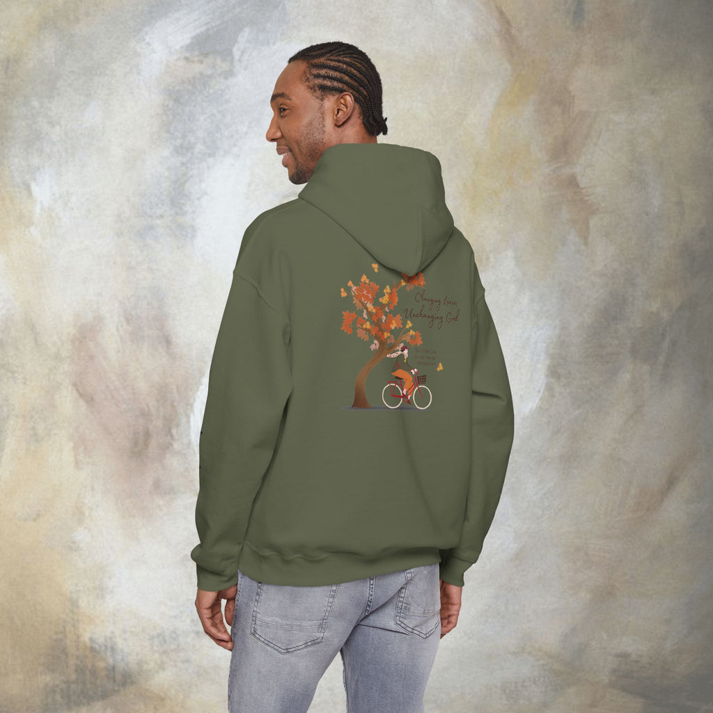 Changing Leaves, Unchanging God Hoodie