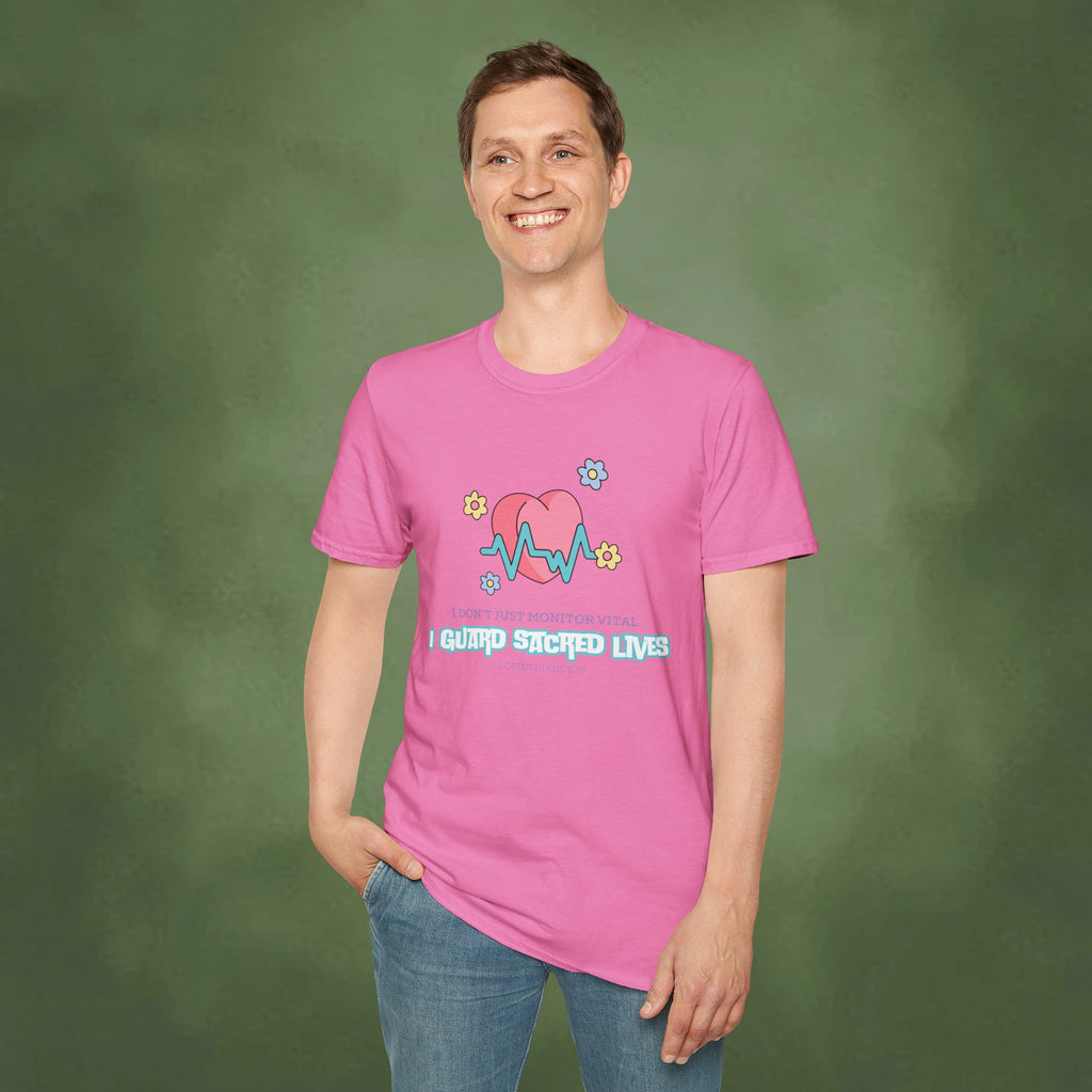 I guard sacred lives - Corinthians 6:19 T-shirt