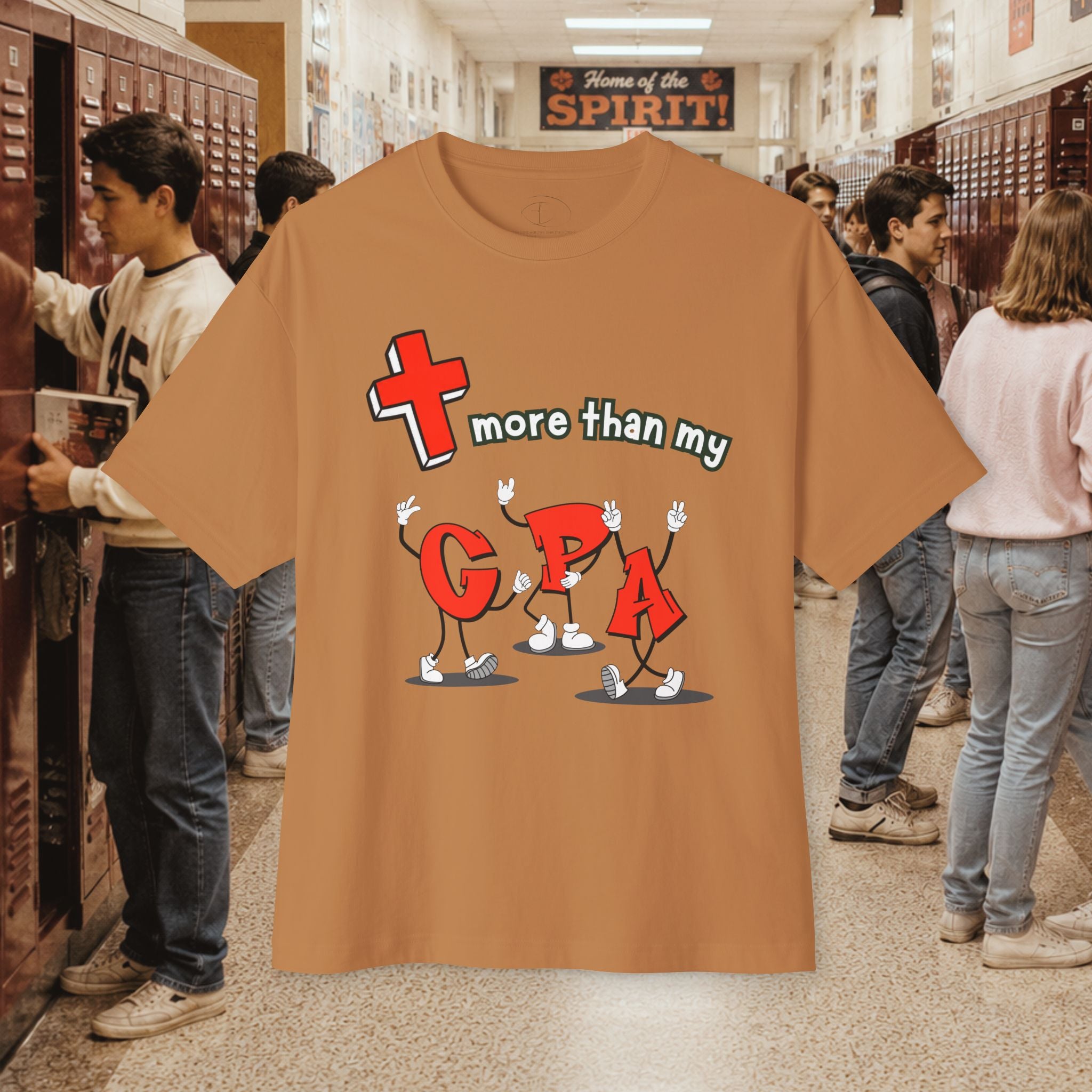 More Than My GPA Oversized Boxy T-Shirt
