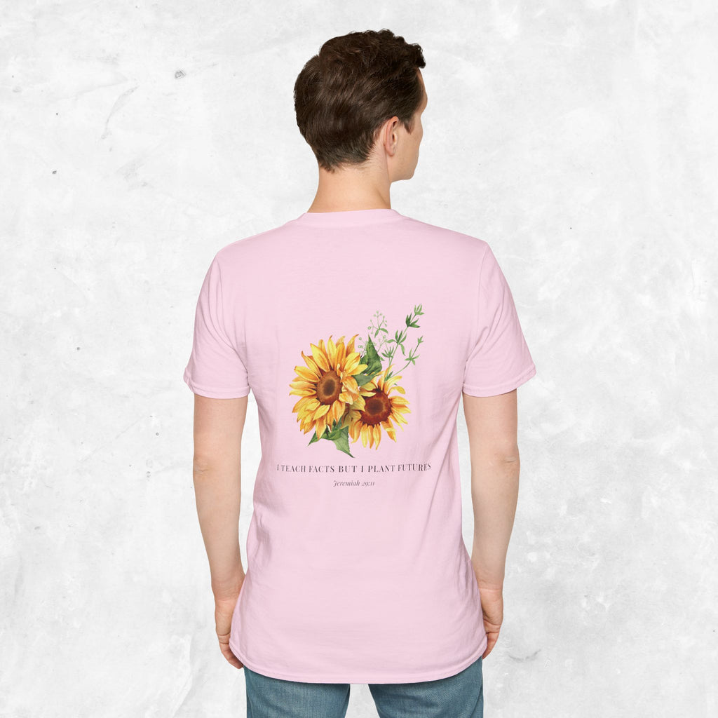 Jeremiah 29:11 T-shirt - Sunflower Back