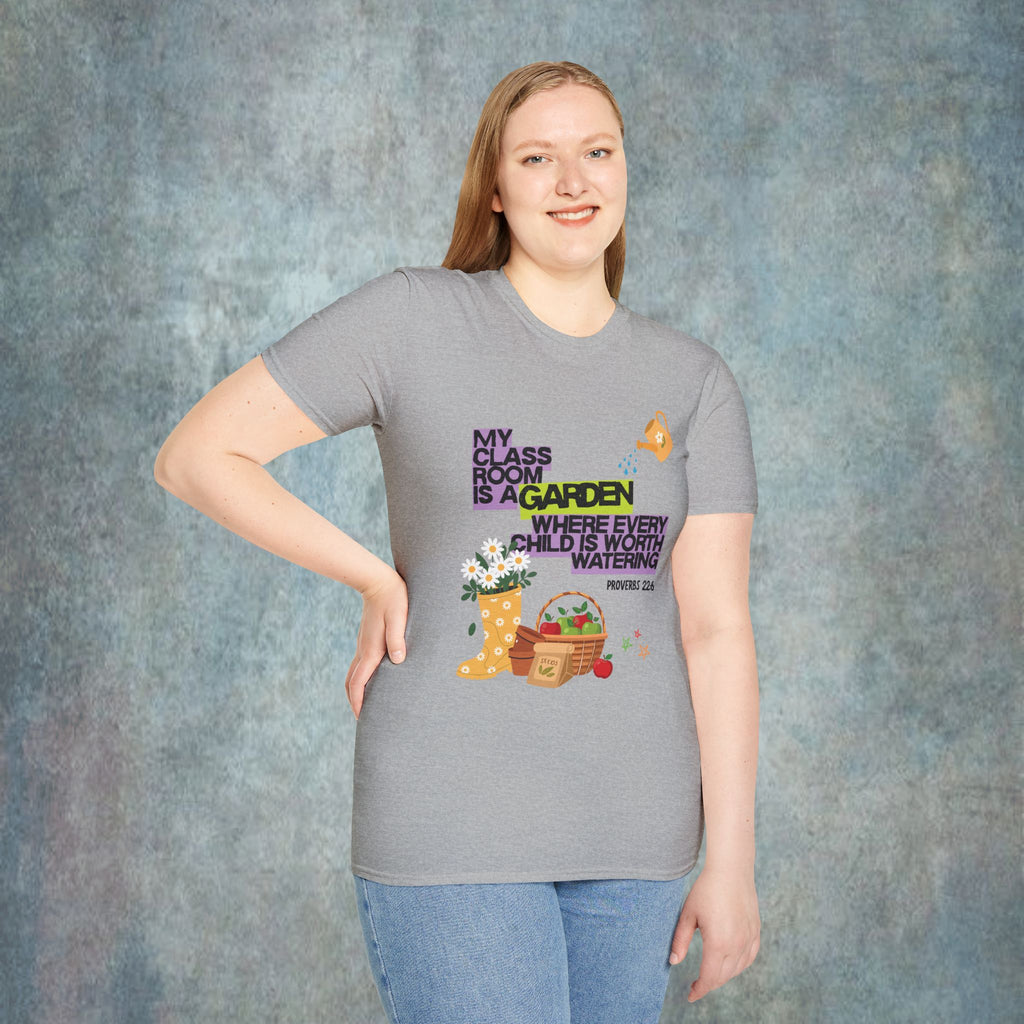 My Classroom Is a Garden Proverb 22:6 T-Shirt