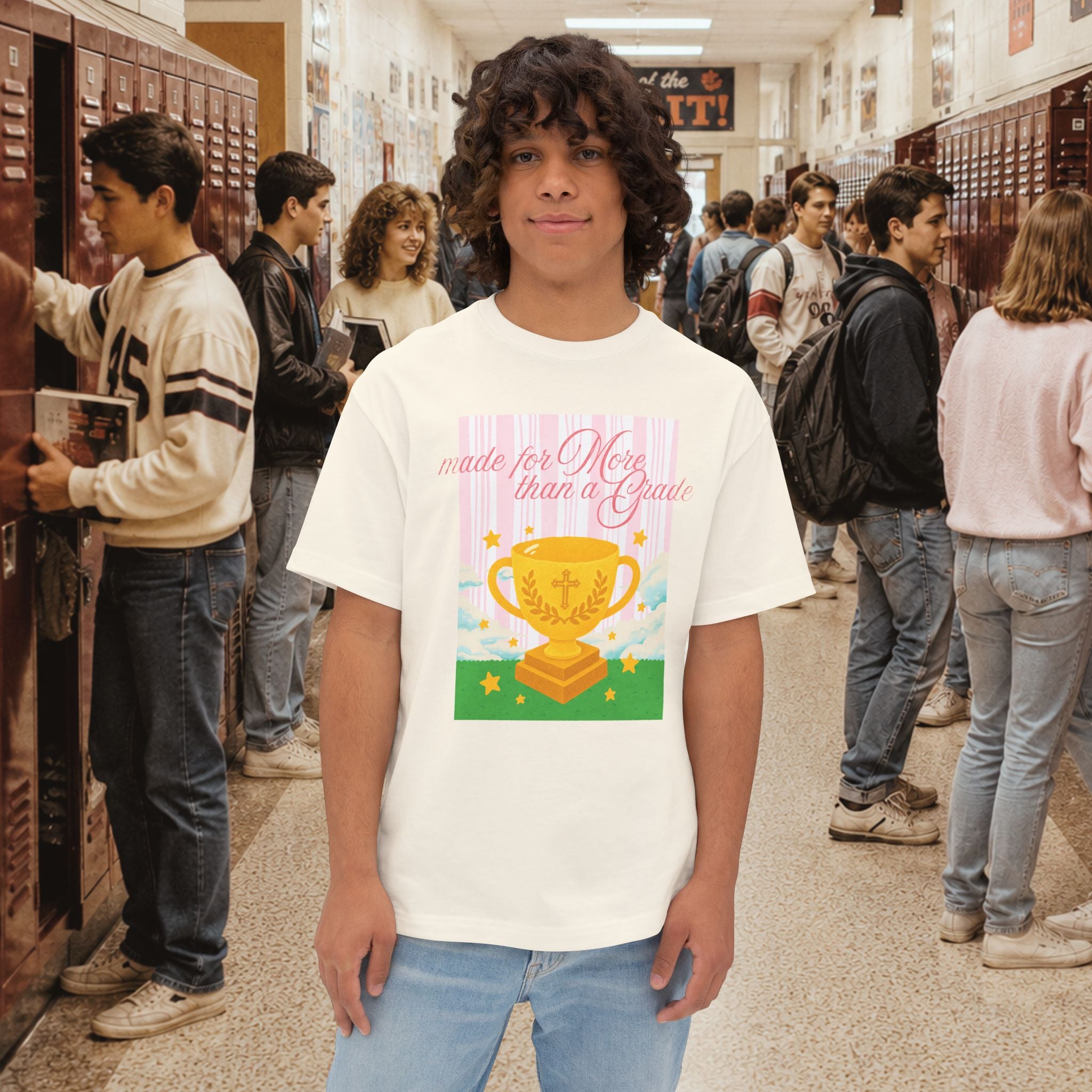 Made for More Than a Grade Oversized Boxy T-Shirt