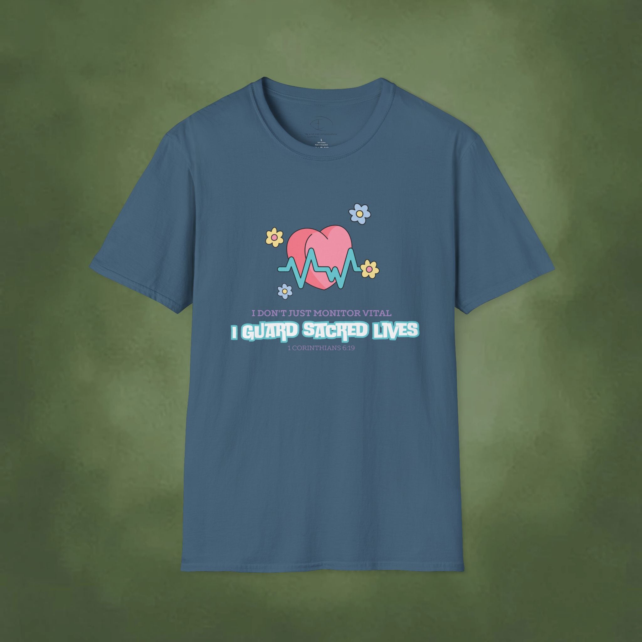 I guard sacred lives - Corinthians 6:19 T-shirt