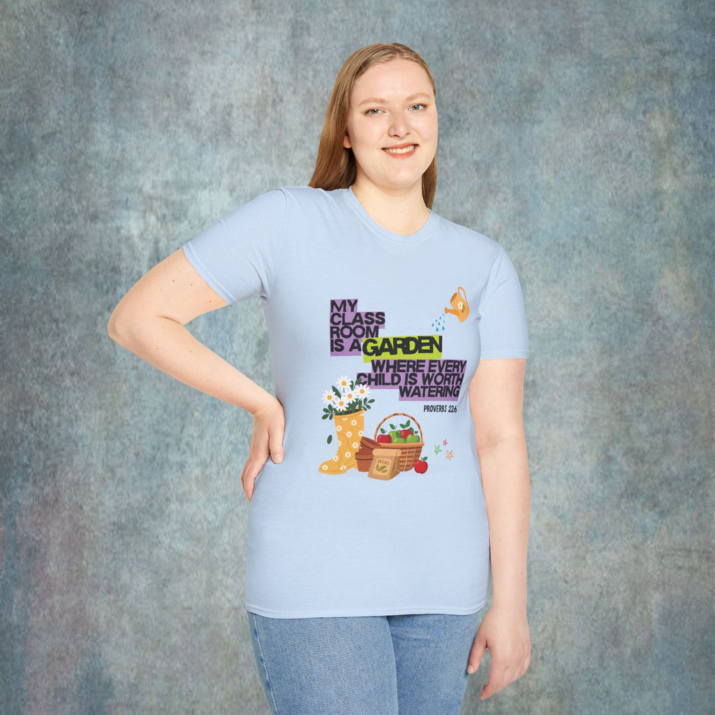 My Classroom Is a Garden Proverb 22:6 T-Shirt