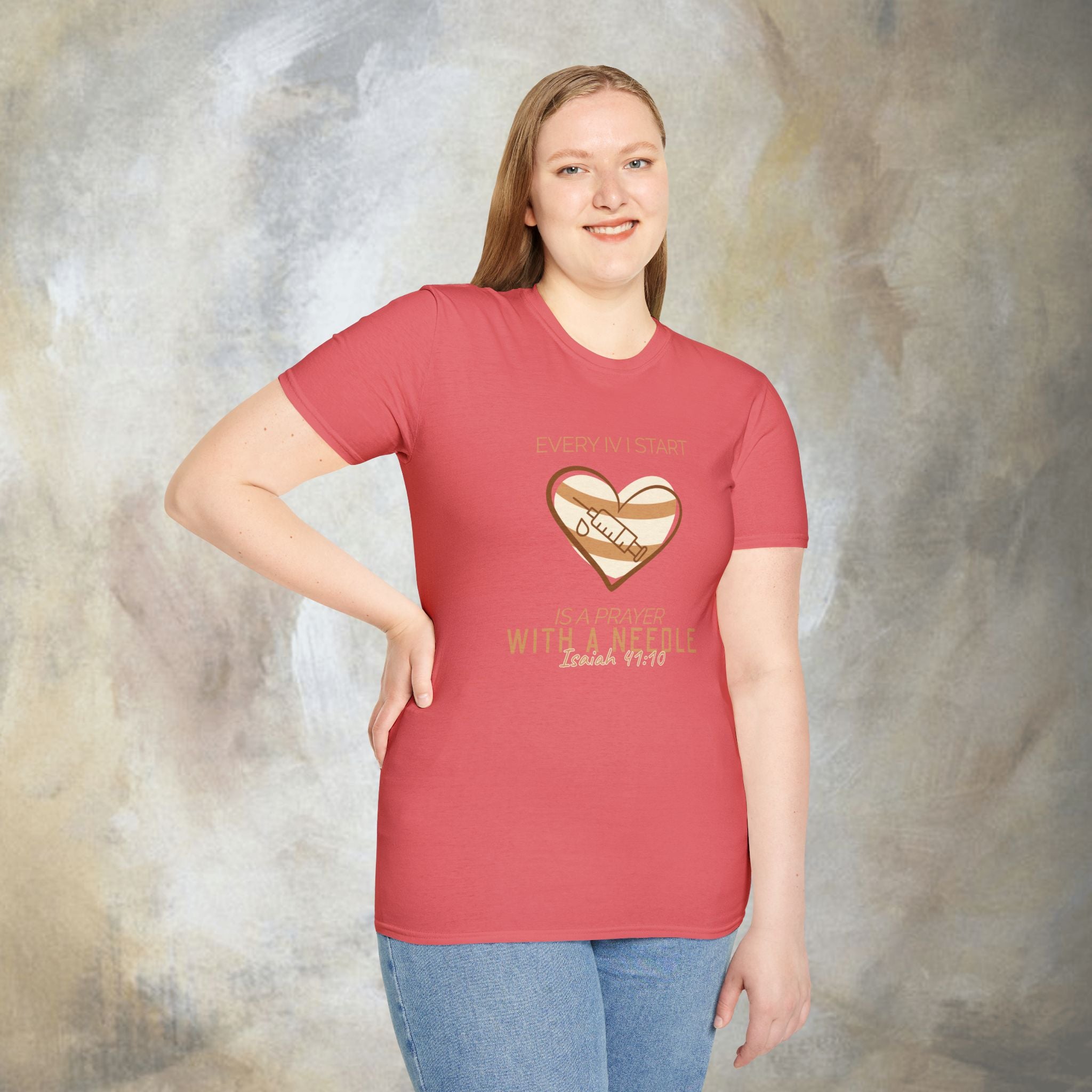 The prayer with a needle T-shirt