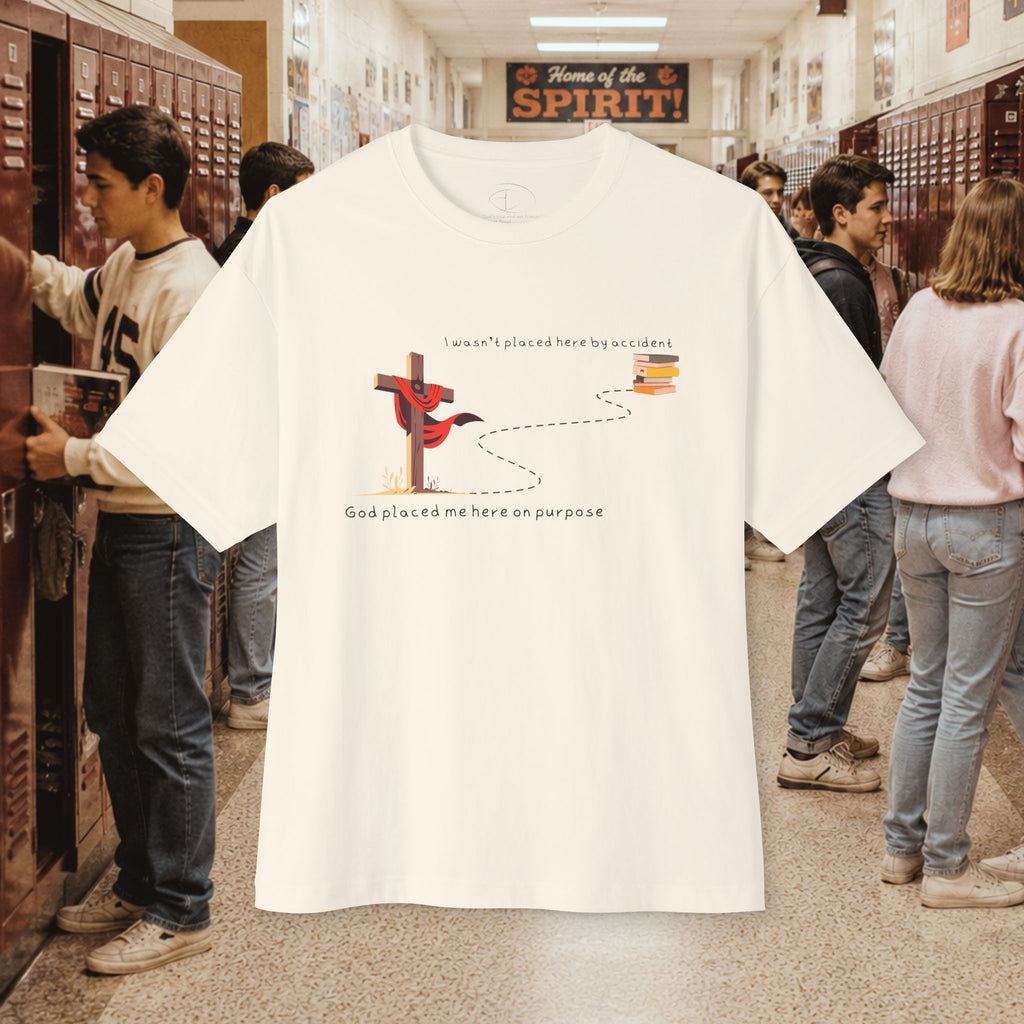 I Wasn’t Placed Here by Accident Oversized T-Shirt