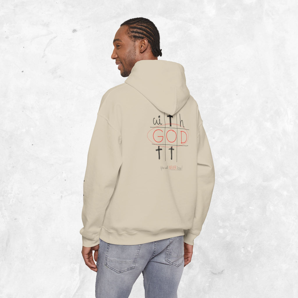 With God you will never lose hoodie