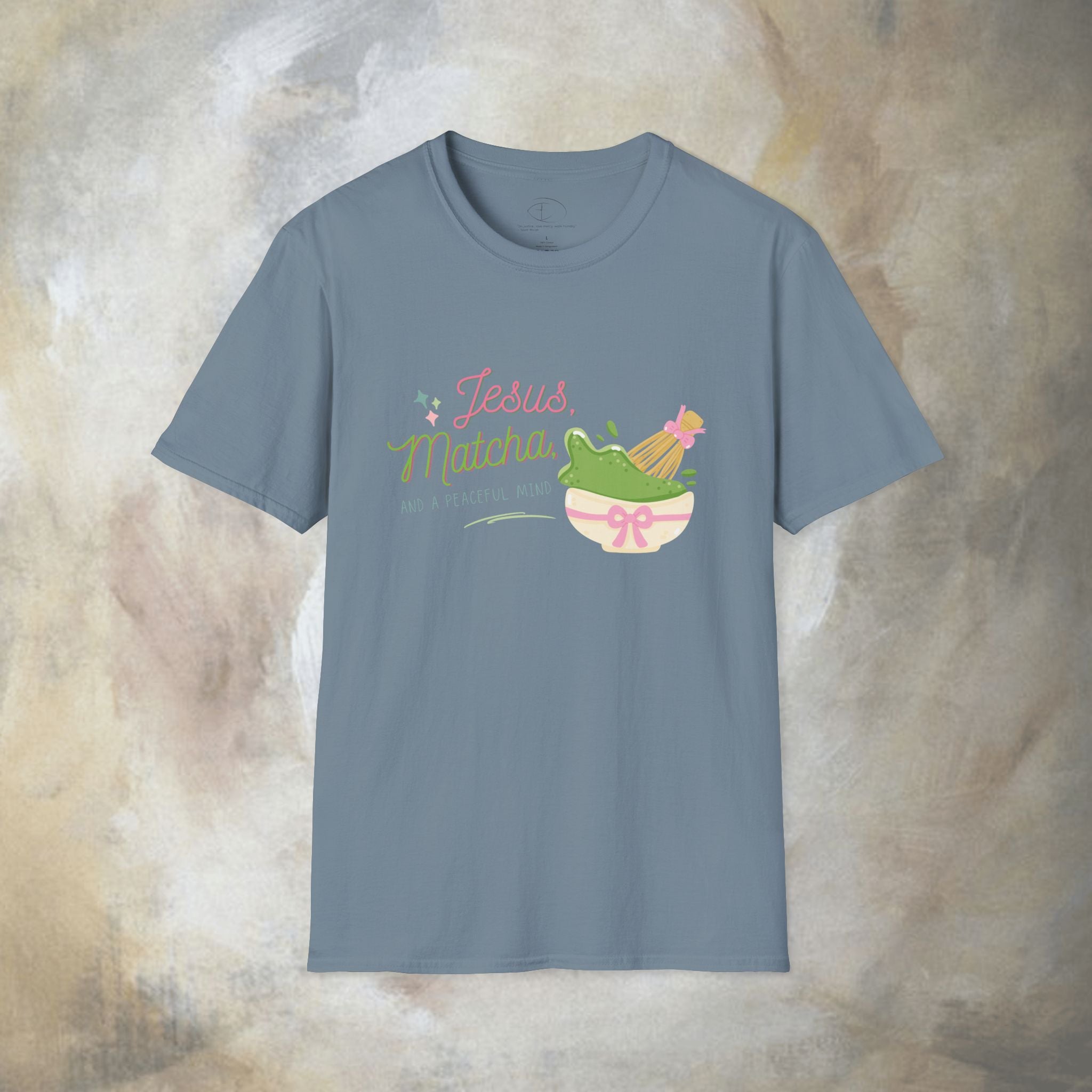Jesus, Matcha and a peaceful mind T-shirt