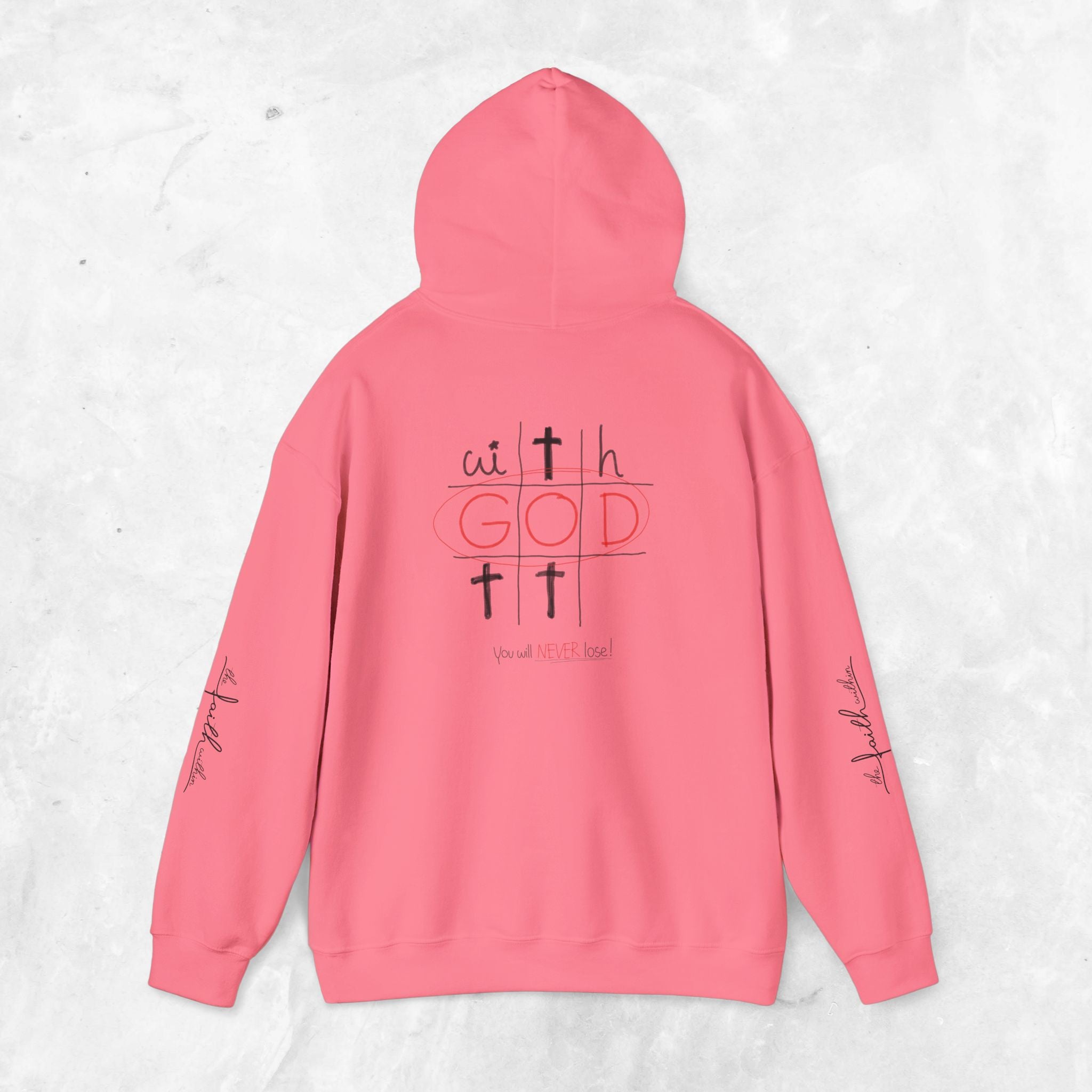 With God you will never lose hoodie