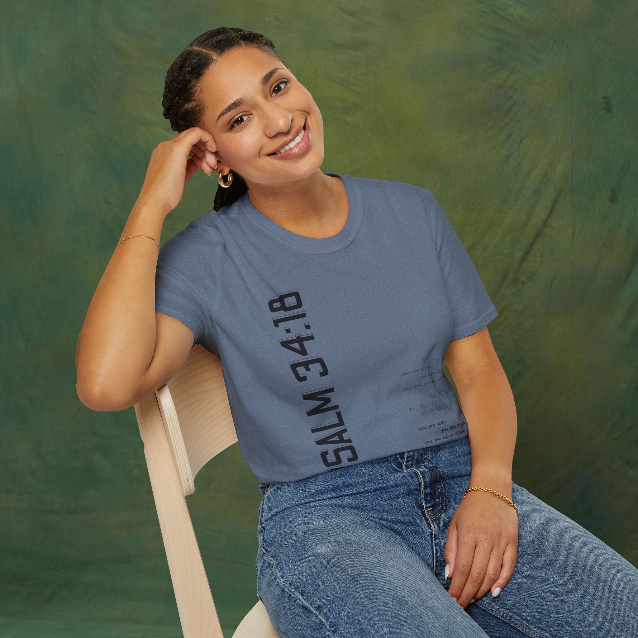 Psalm 34:18 T-Shirt