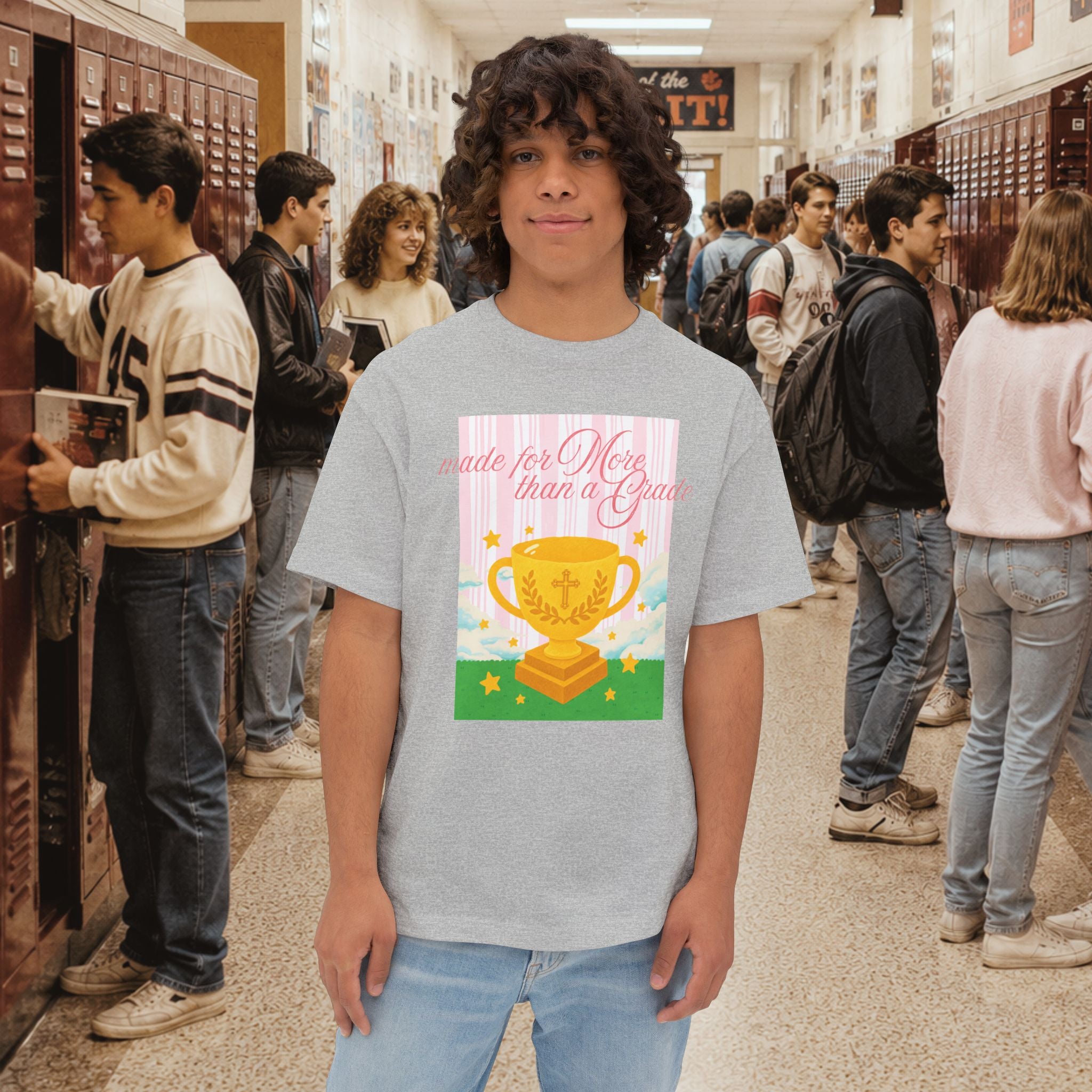 Made for More Than a Grade Oversized Boxy T-Shirt
