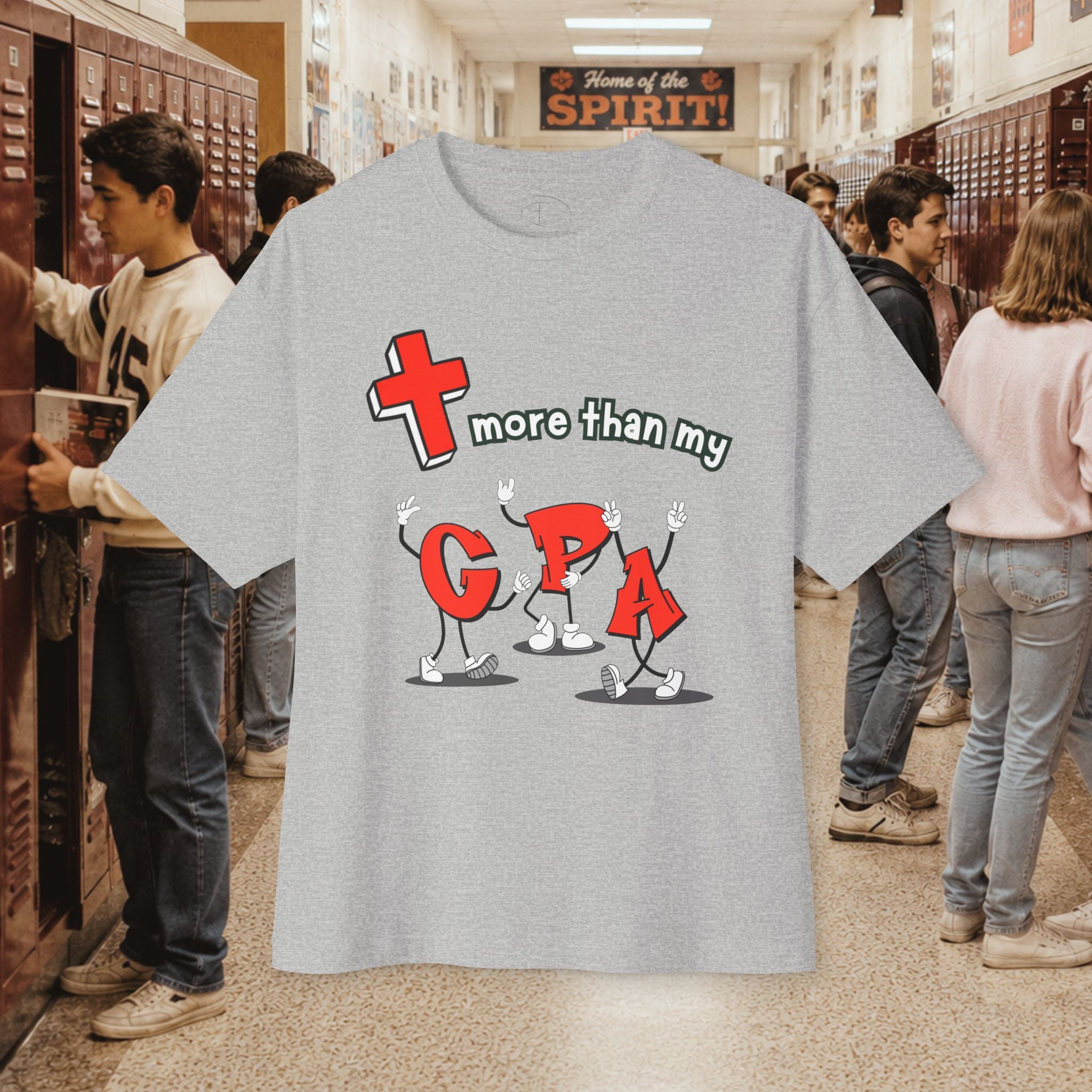 More Than My GPA Oversized Boxy T-Shirt