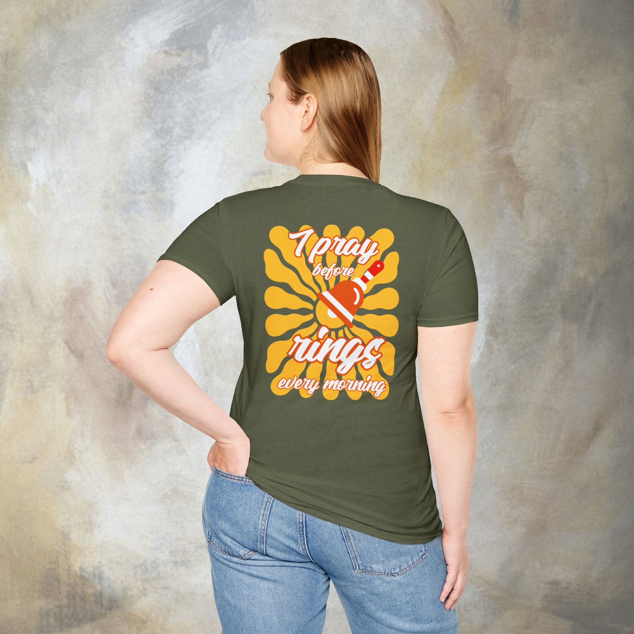I pray before the bell rings every morning T-Shirt