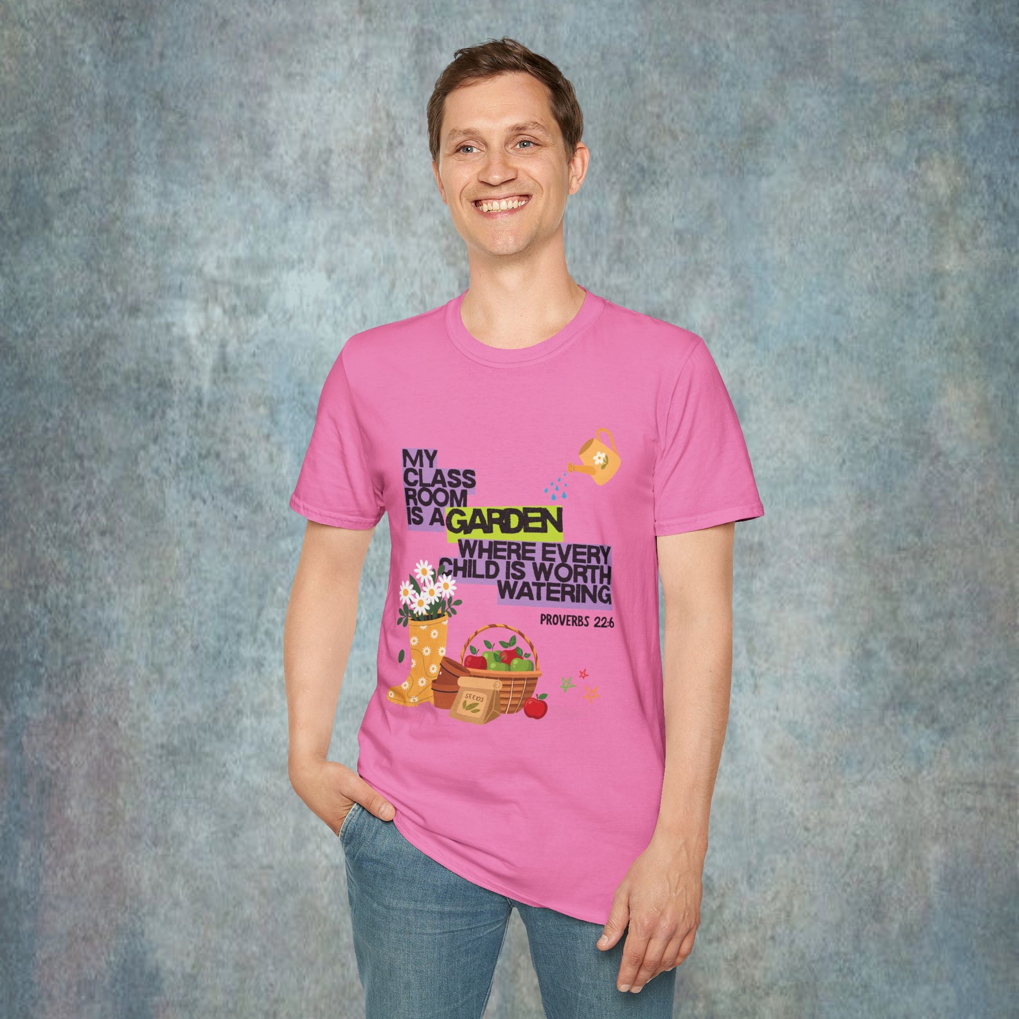 My Classroom Is a Garden Proverb 22:6 T-Shirt