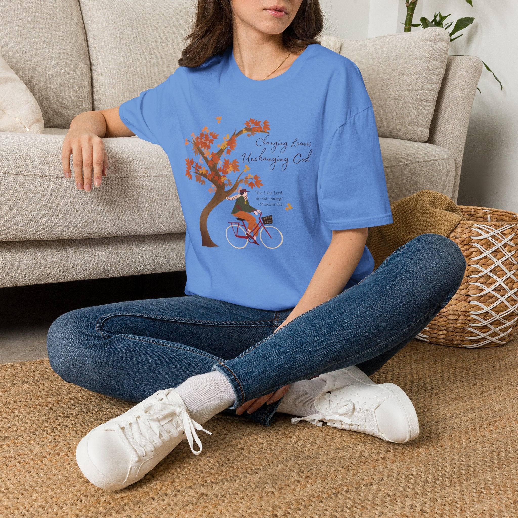 "Changing Leaves, Unchanging God" T-Shirt