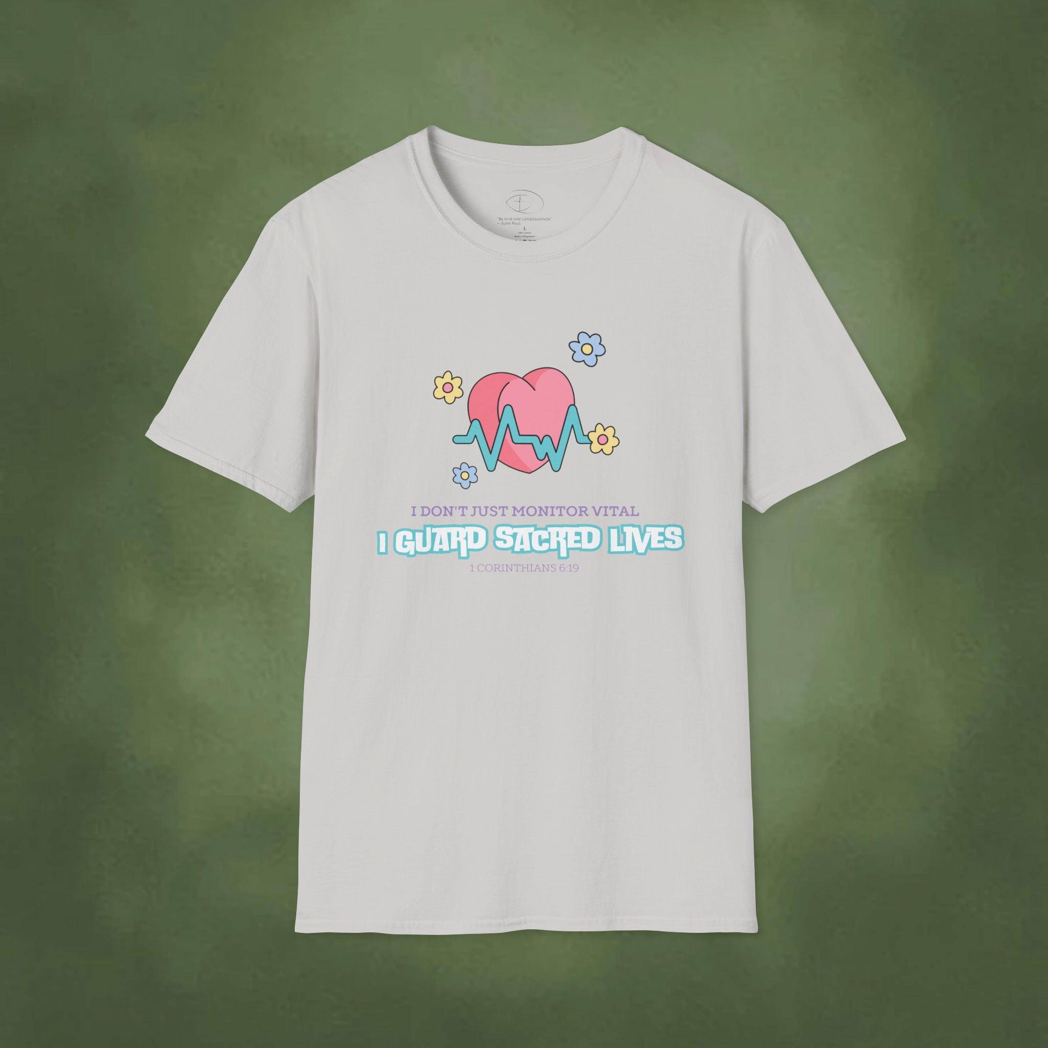 I guard sacred lives - Corinthians 6:19 T-shirt