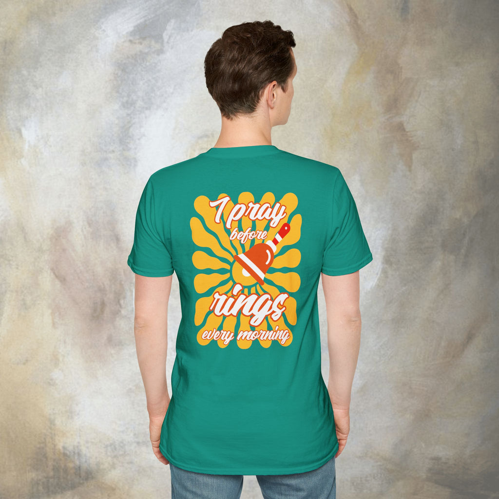 I pray before the bell rings every morning T-Shirt