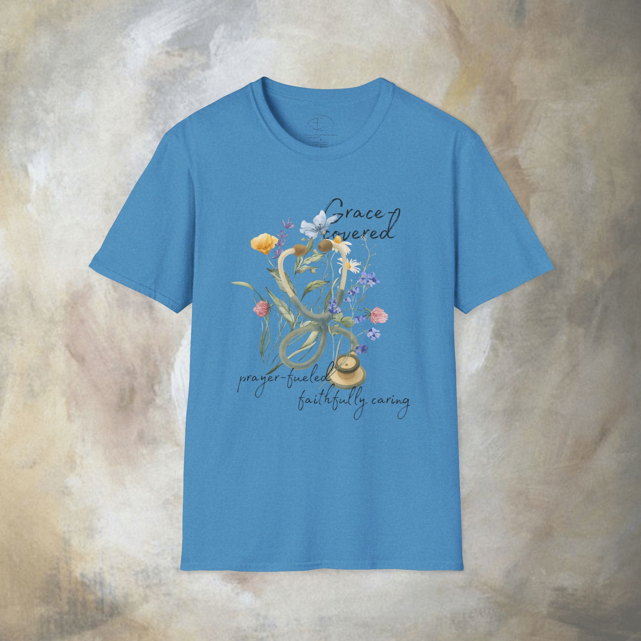 Grace covered, prayer fueled, faithfully caring T-Shirt