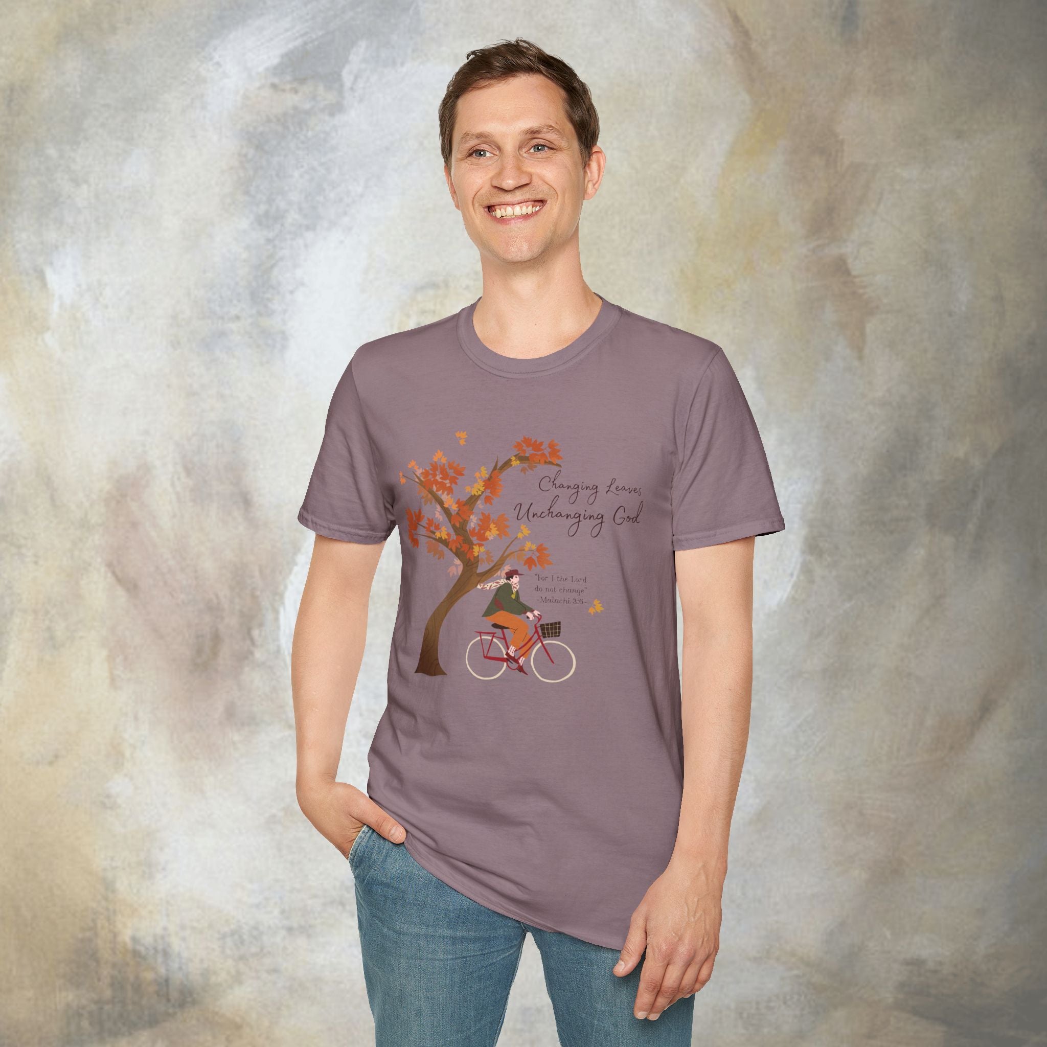 "Changing Leaves, Unchanging God" T-Shirt