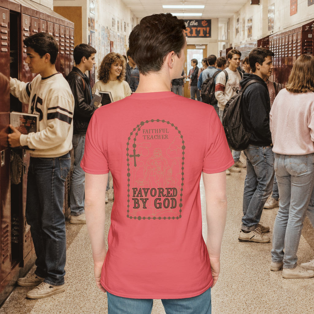 Faith Within T-Shirt — Inspirational Christian Script Tee