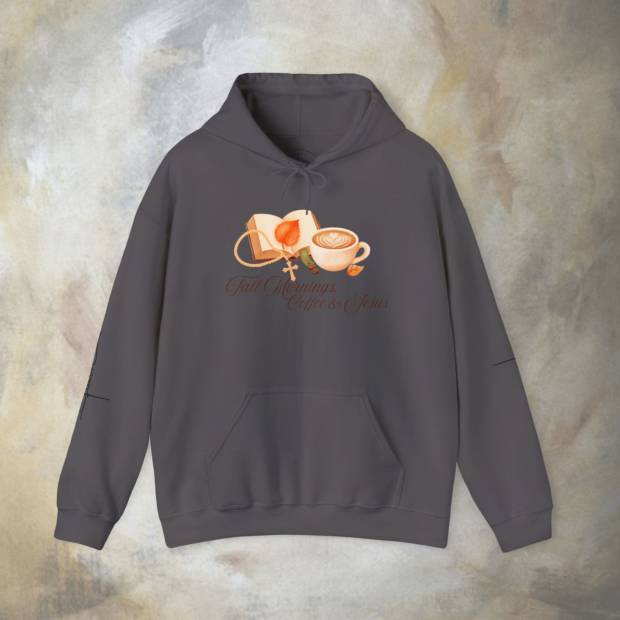 Fall Mornings: Coffee & Jesus Hoodie