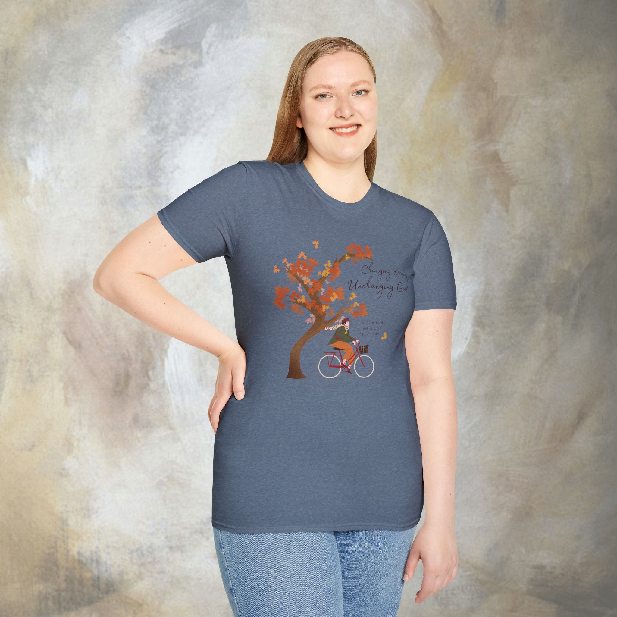 "Changing Leaves, Unchanging God" T-Shirt