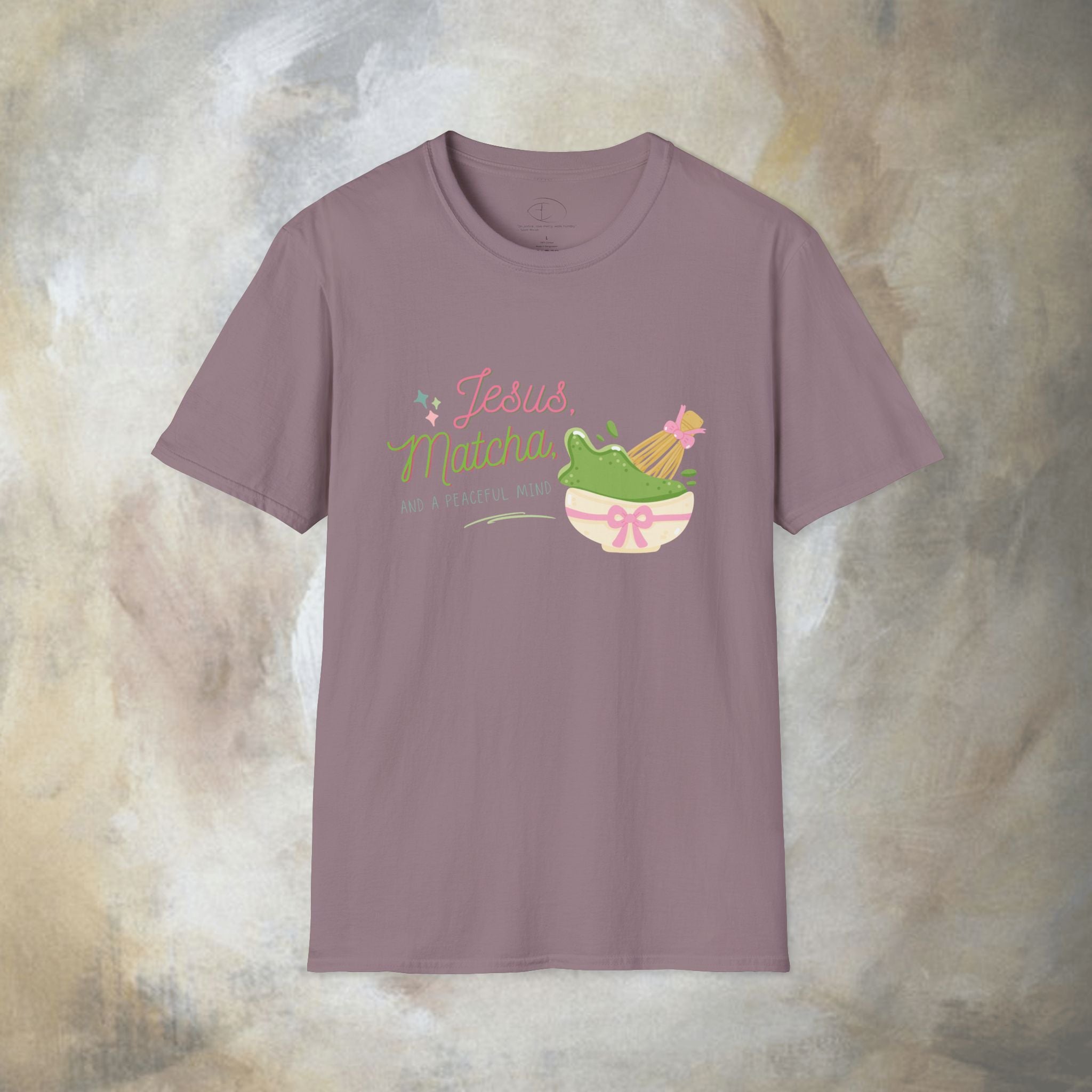 Jesus, Matcha and a peaceful mind T-shirt