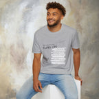 Teacher T-Shirt — “My Classroom Runs On Grace, Love & Prayer” Graphic Tee