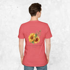 Jeremiah 29:11 T-shirt - Sunflower Back