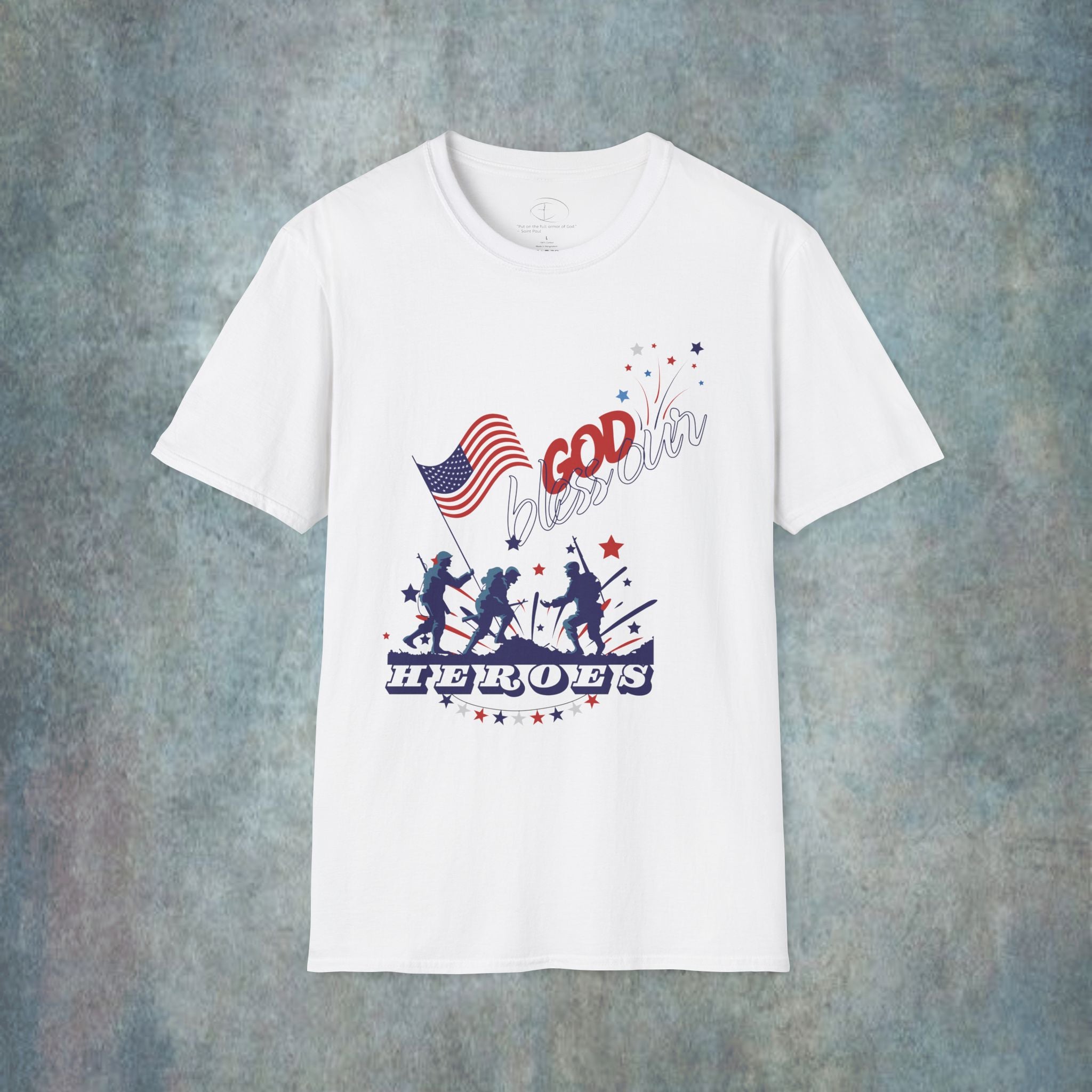 God Bless our heroes T-Shirt