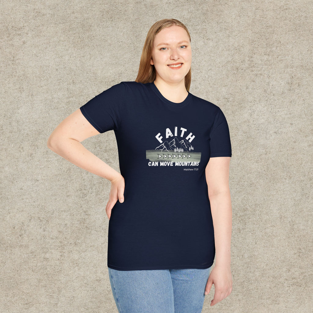 "Faith Can Move Mountains" T-shirt