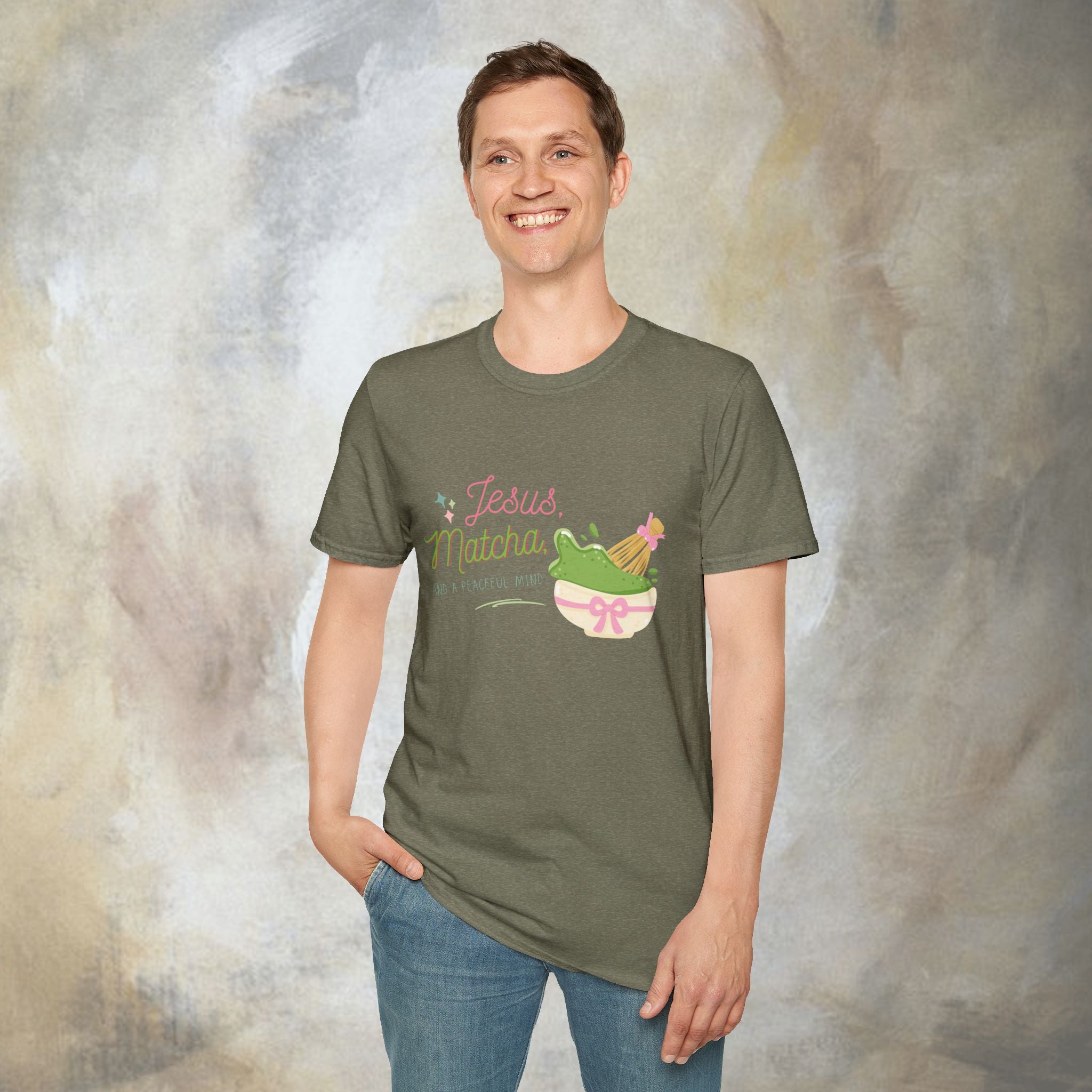 Jesus, Matcha and a peaceful mind T-shirt