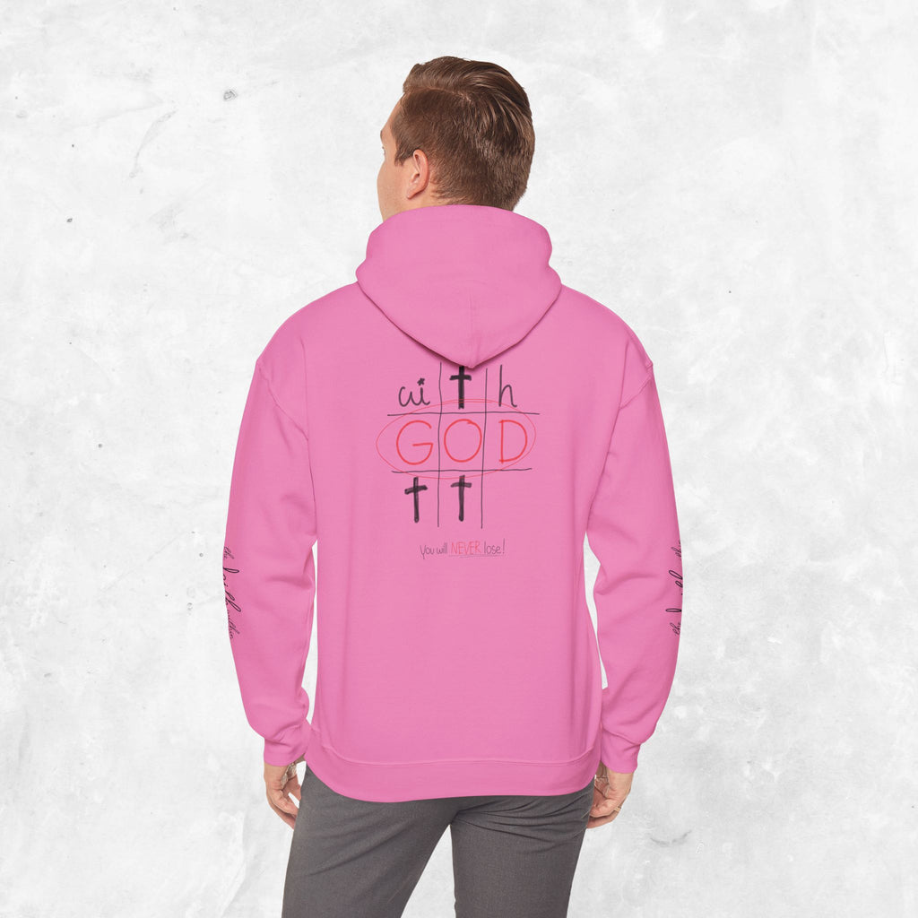 With God you will never lose hoodie