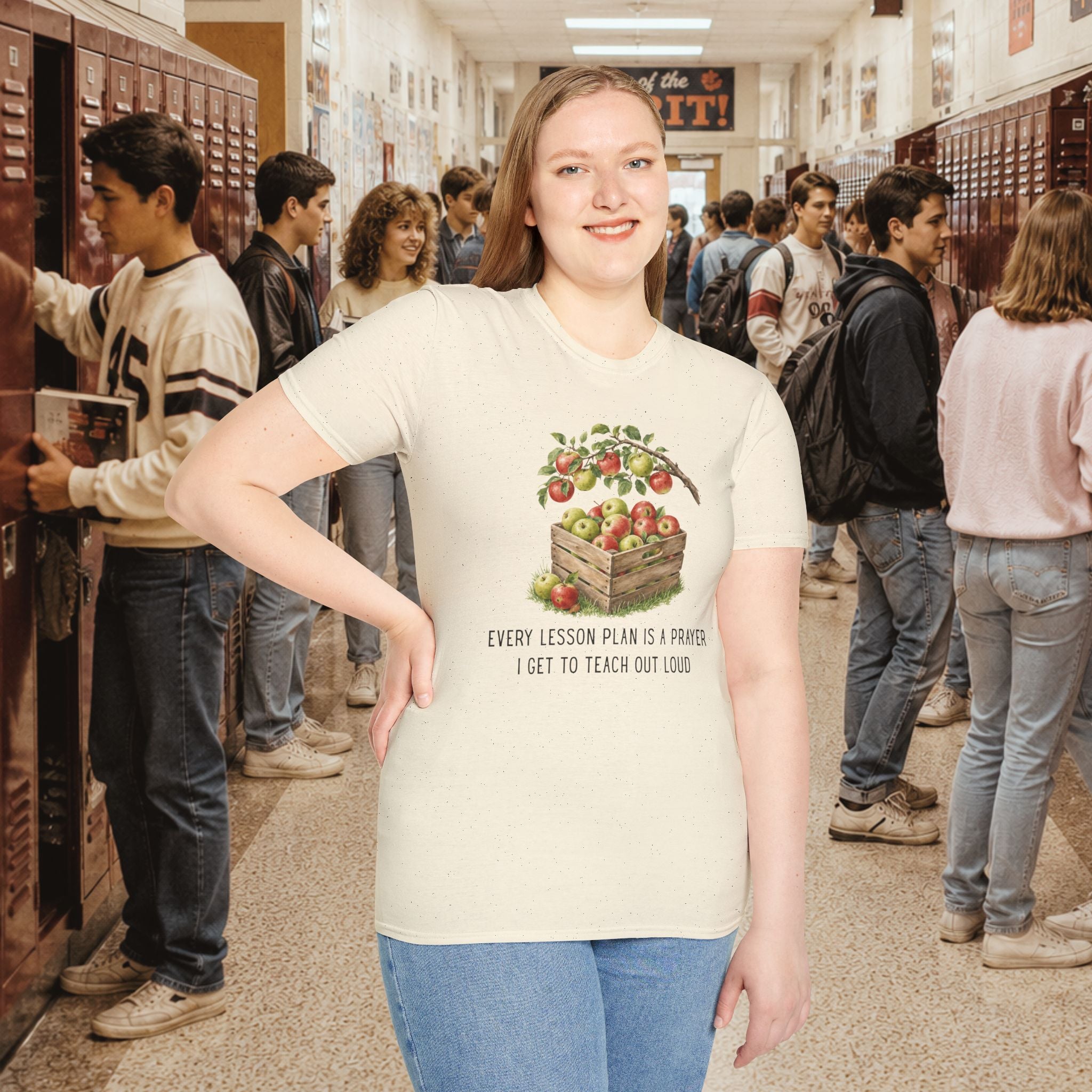 Every Lesson Plan Is a Prayer I Get to Teach Out Loud T-Shirt